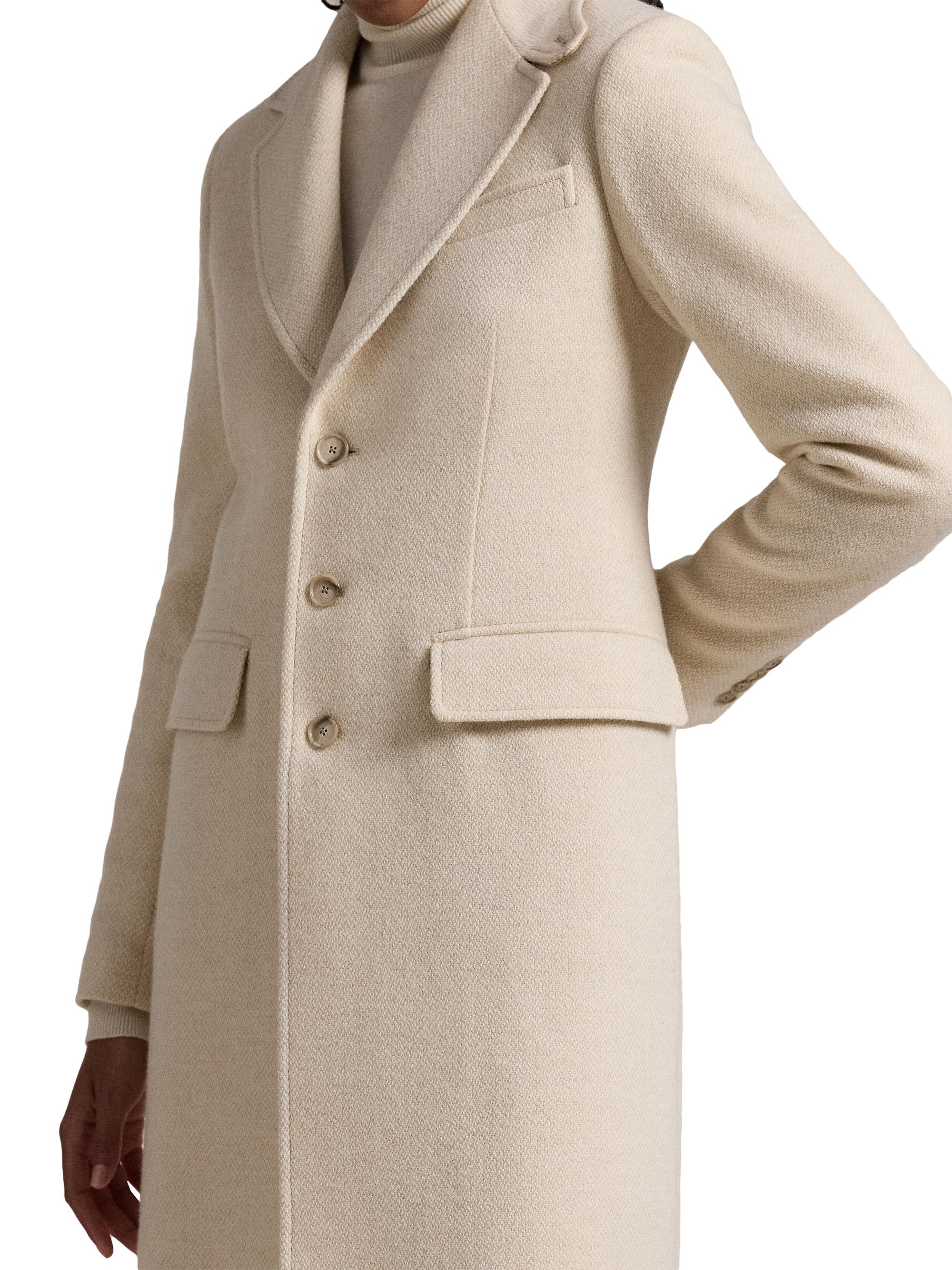 【Her lip to】Herringbone Wool-Blend Coat Herringbone Wool-Blend Classic Coat（チェスターコート）｜Her