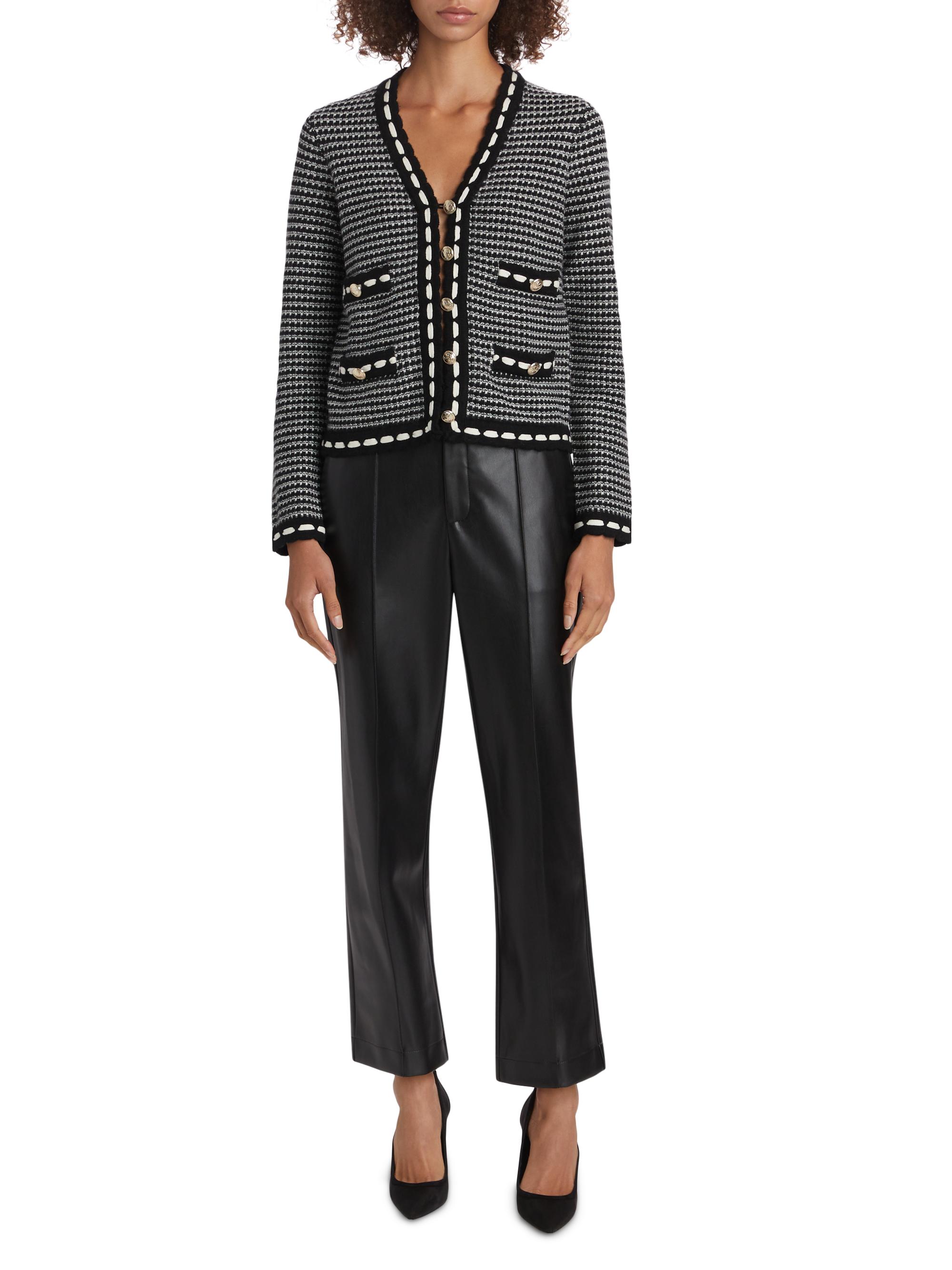 Cardigan Elie Tahari Ample Grande Taille L, Occasion Très Bon état