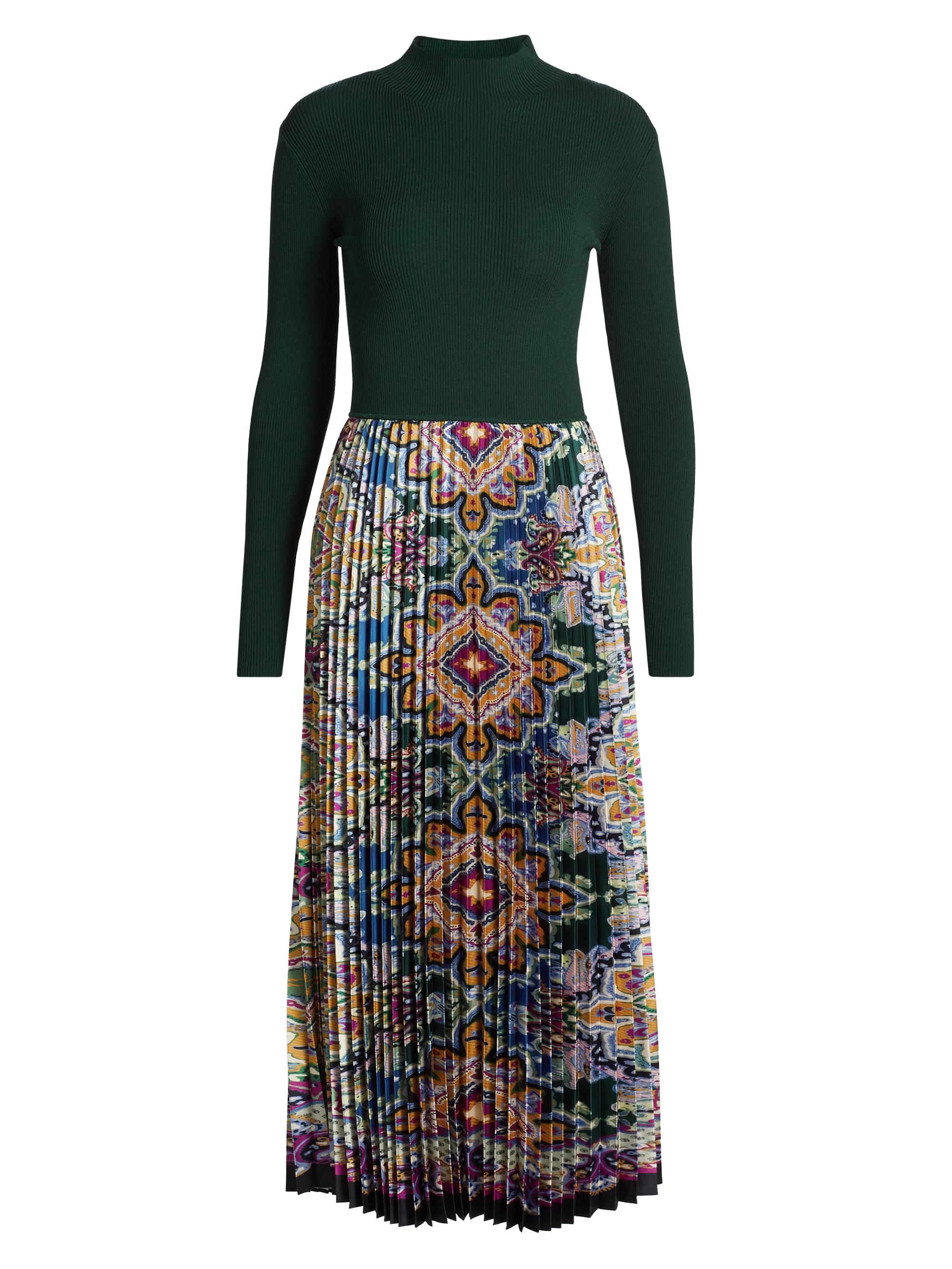 Elie Tahari Women's Mave Mixed Media Maxi Dress - Juniper And Valencia