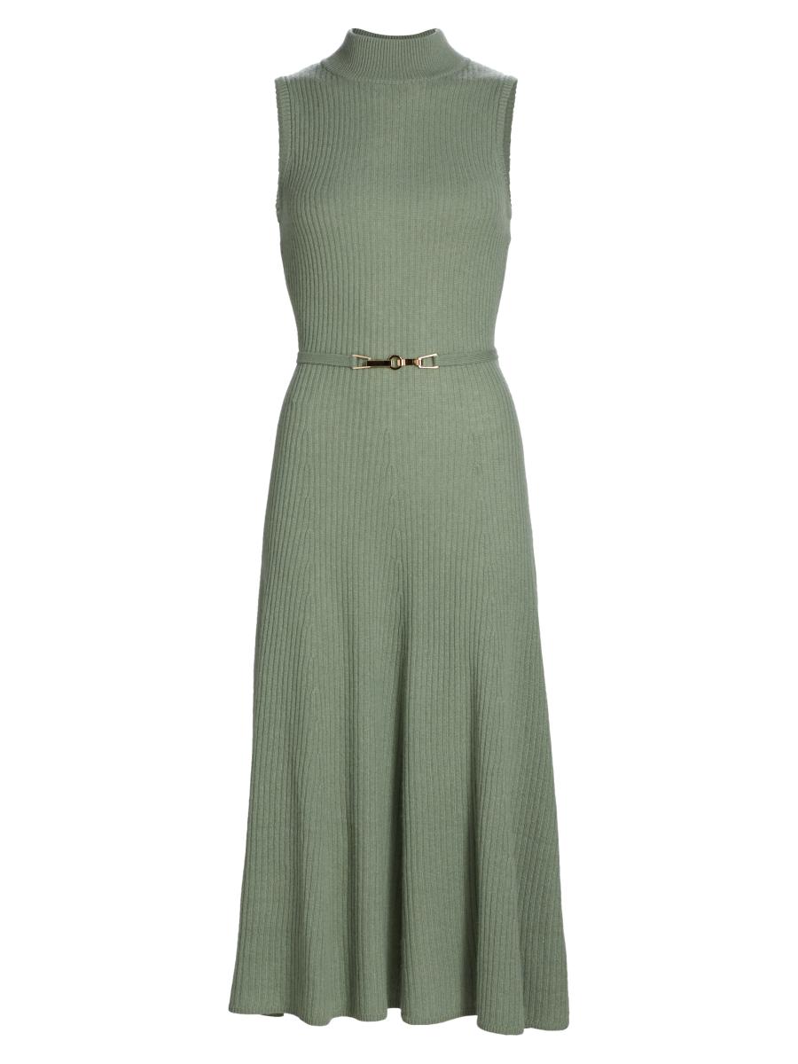 Elie Tahari The Leith Cashmere Midi-Dress | Saks Fifth Avenue