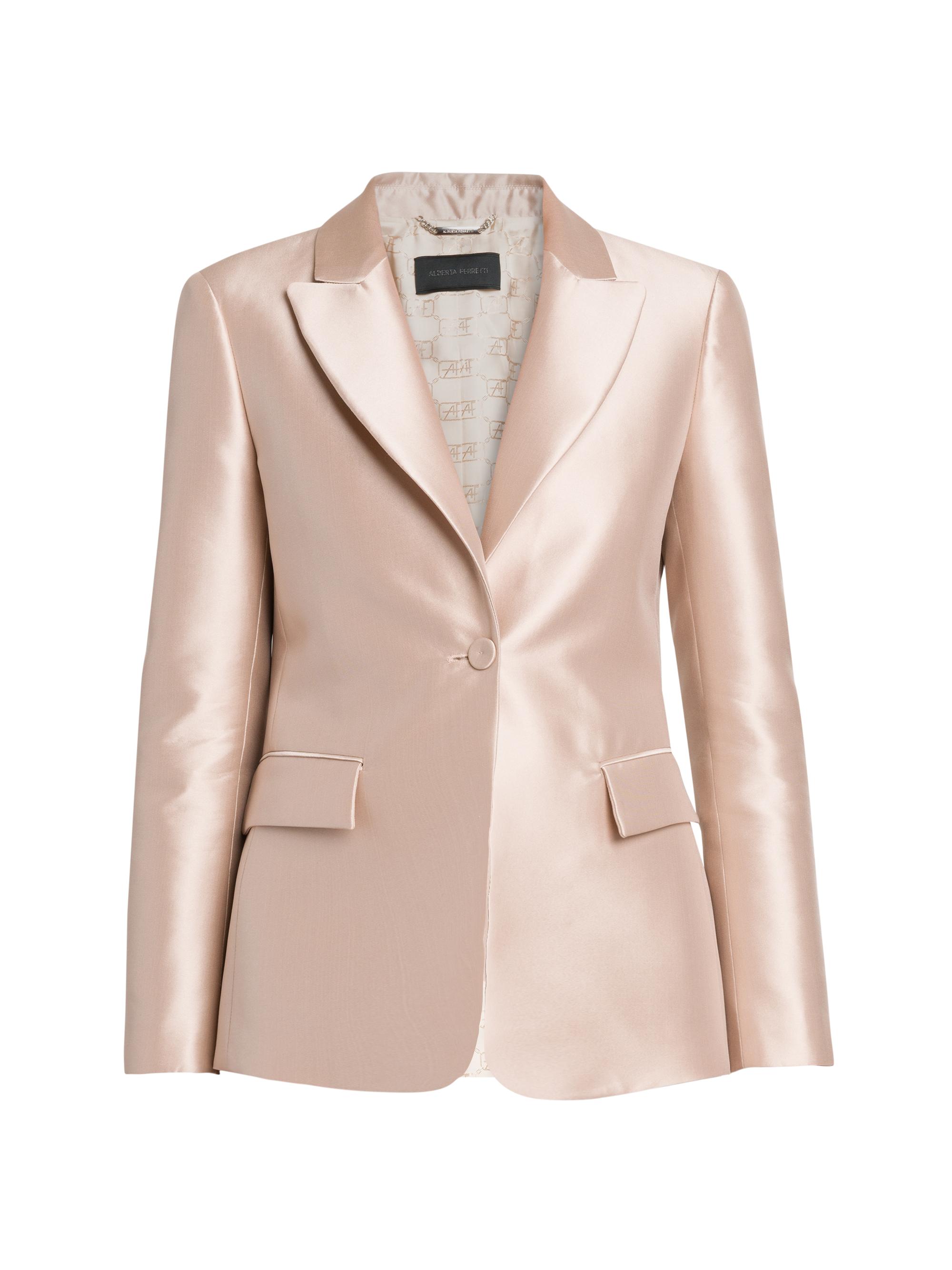 Alberta Ferretti Women's Mikado Single-Breasted Jacket -