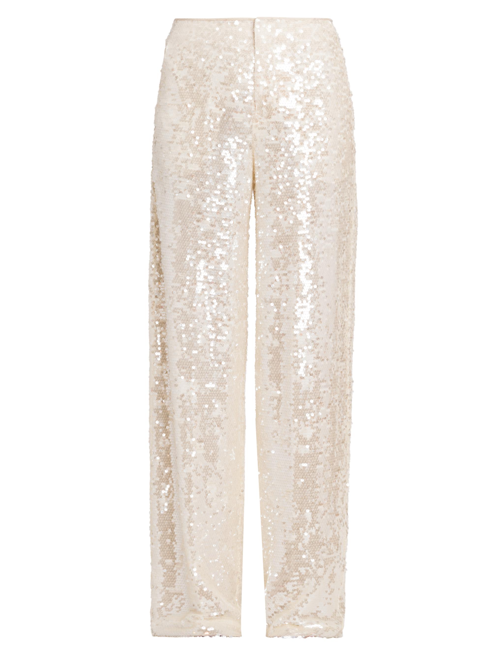 Philosophy di Lorenzo Serafini Women's Sequined Straight-Leg Pants -
