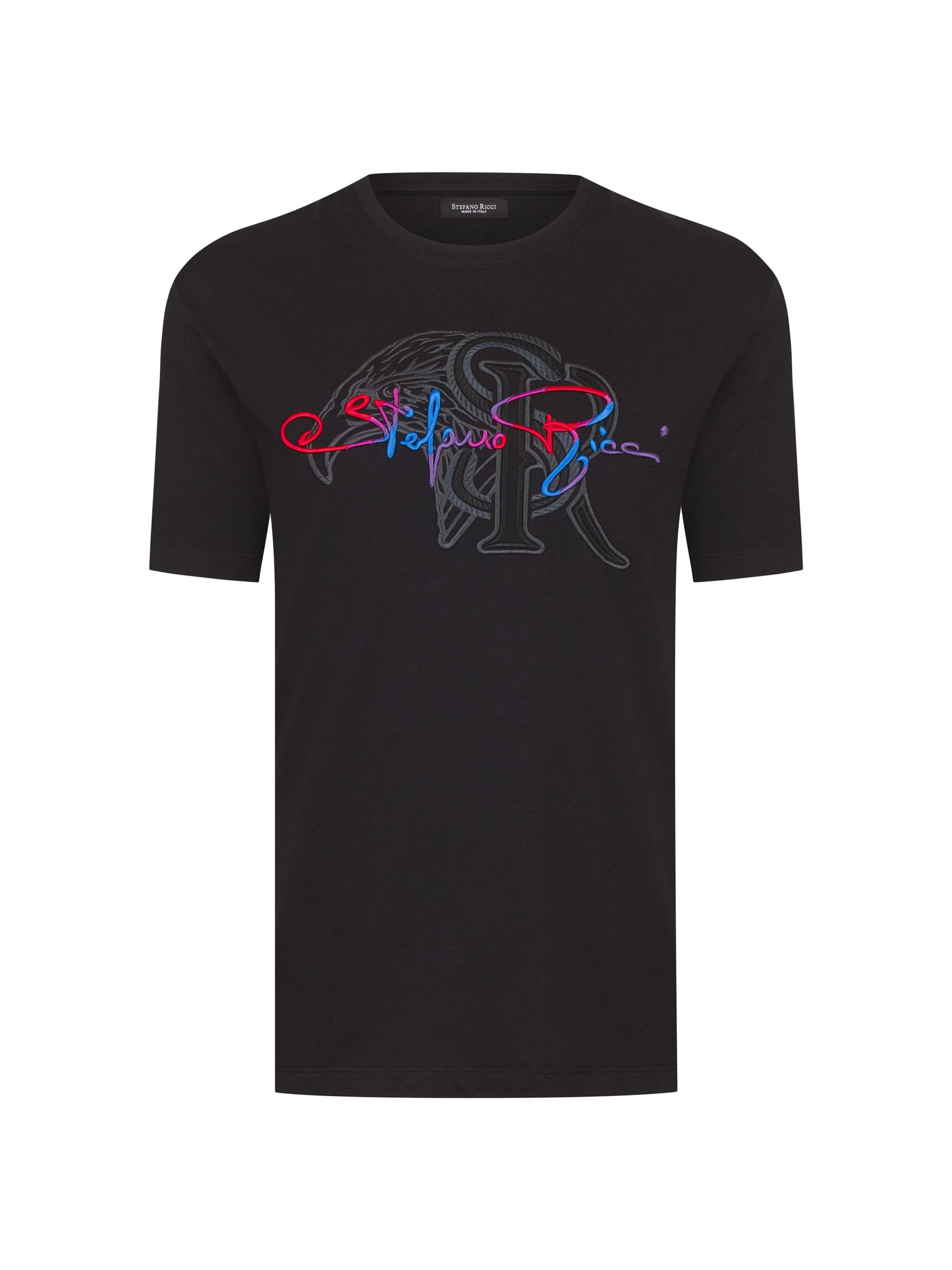 Stefano Ricci Men's T-Shirt - Black