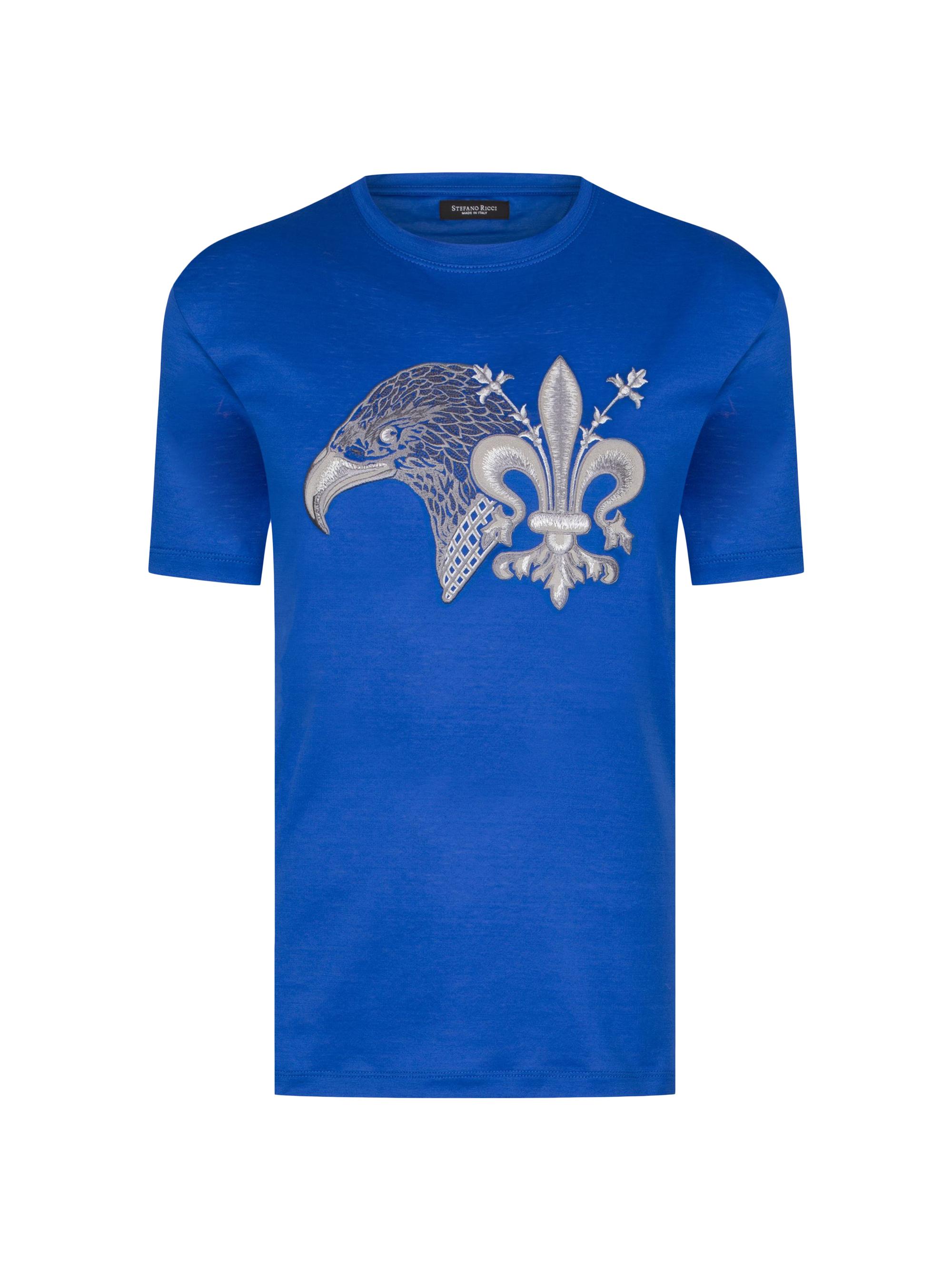 Stefano Ricci Men's T-Shirt - Blue