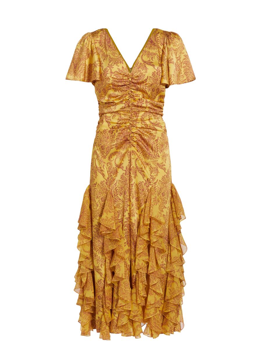 Annecy Belted Dress lady sax Sサイズ Annecy Belted Dress lady sax M