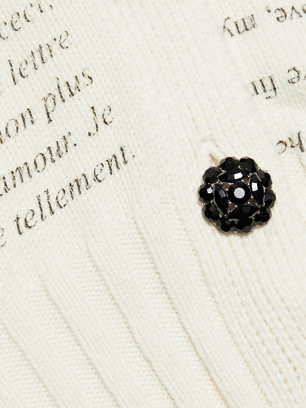 Shop Cinq à Sept Printed Love Notes Morgan Wool-Blend Shop Cinq à Sept Printed Love Notes Morgan Wool-Blend