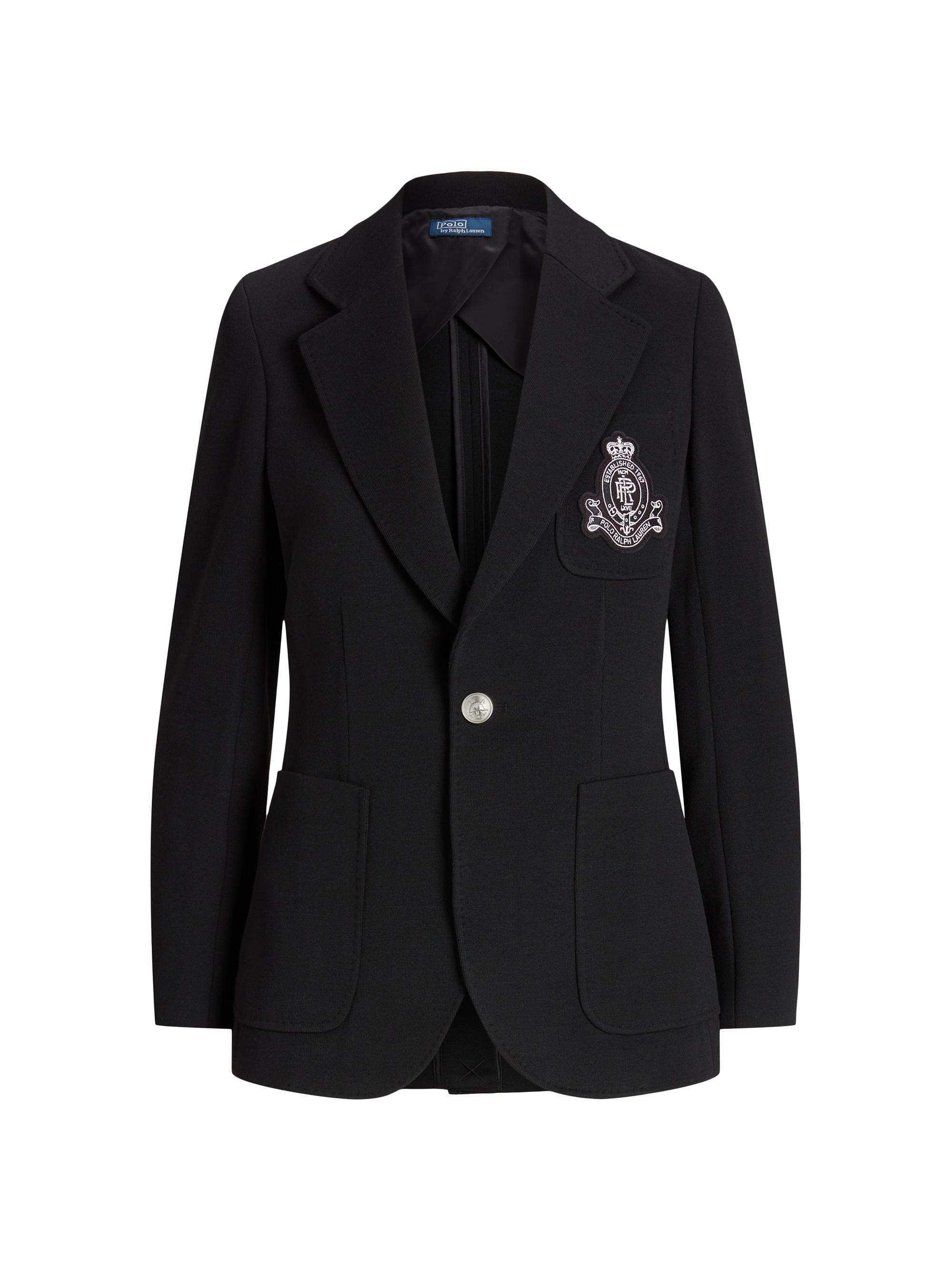 Polo Ralph Lauren Women's Logo Single-Breasted Blazer - Polo Black