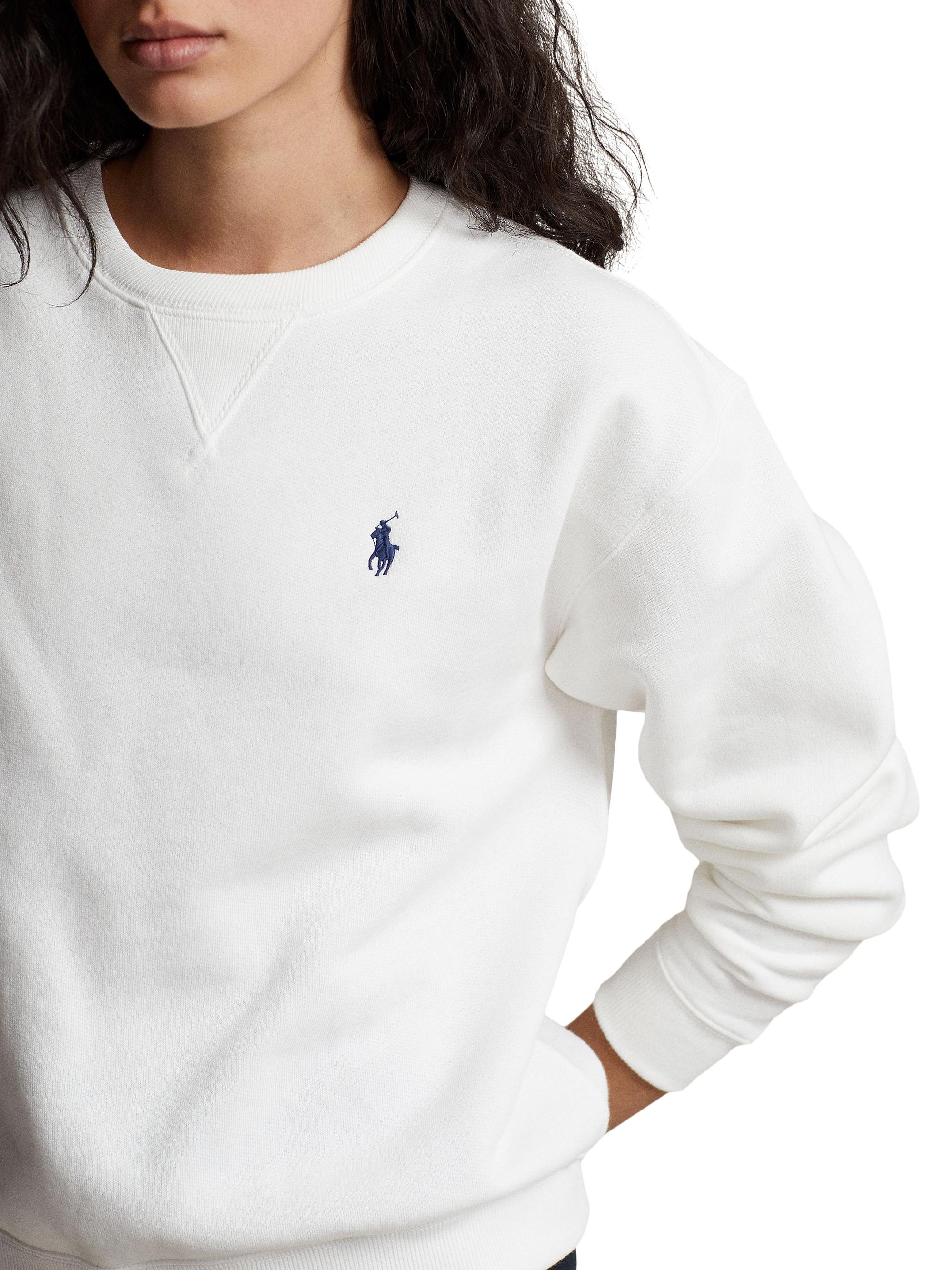 Polo Ralph Lauren Embroidered Logo Fleece Crewneck Sweatshirt