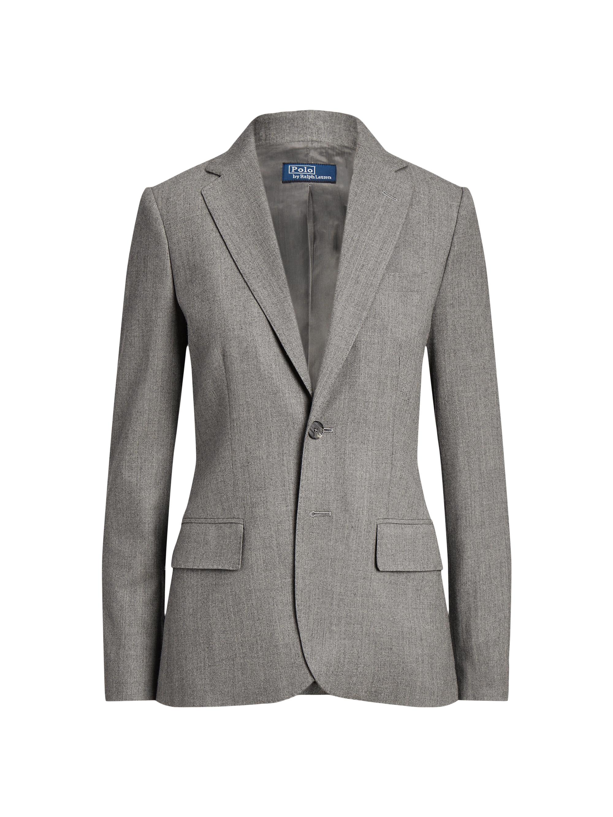 Polo Ralph Lauren Single-Breasted Flannel Blazer | Saks Fifth Avenue