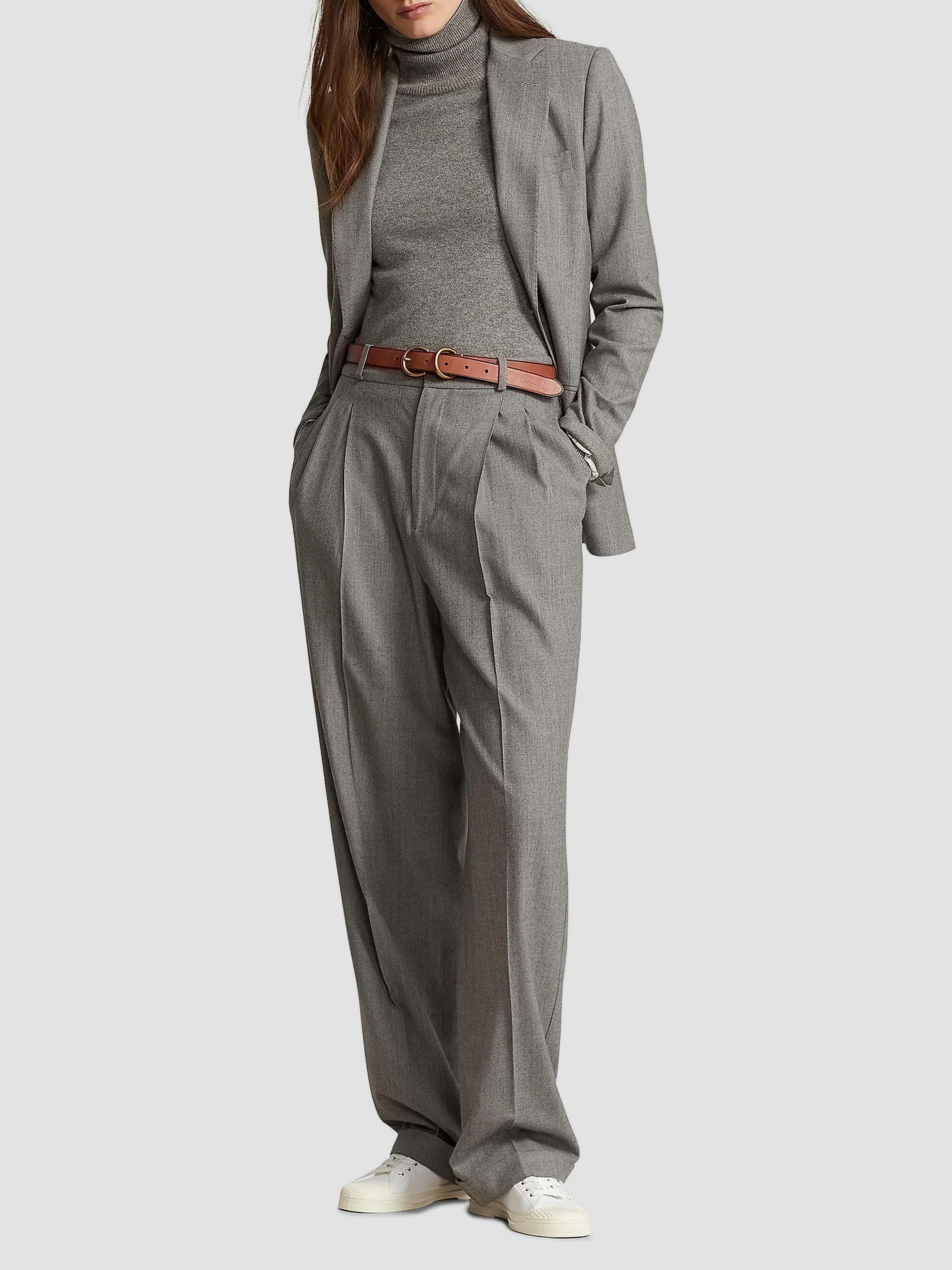 Polo Ralph Lauren Flannel ​Wool Straight-Leg Pants | Saks Fifth Avenue
