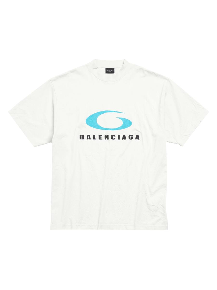 【BALENCIAGA】Loop Sports Icon Tシャツ ミディアムフィット 0400021894463_BLACK?wid=600&