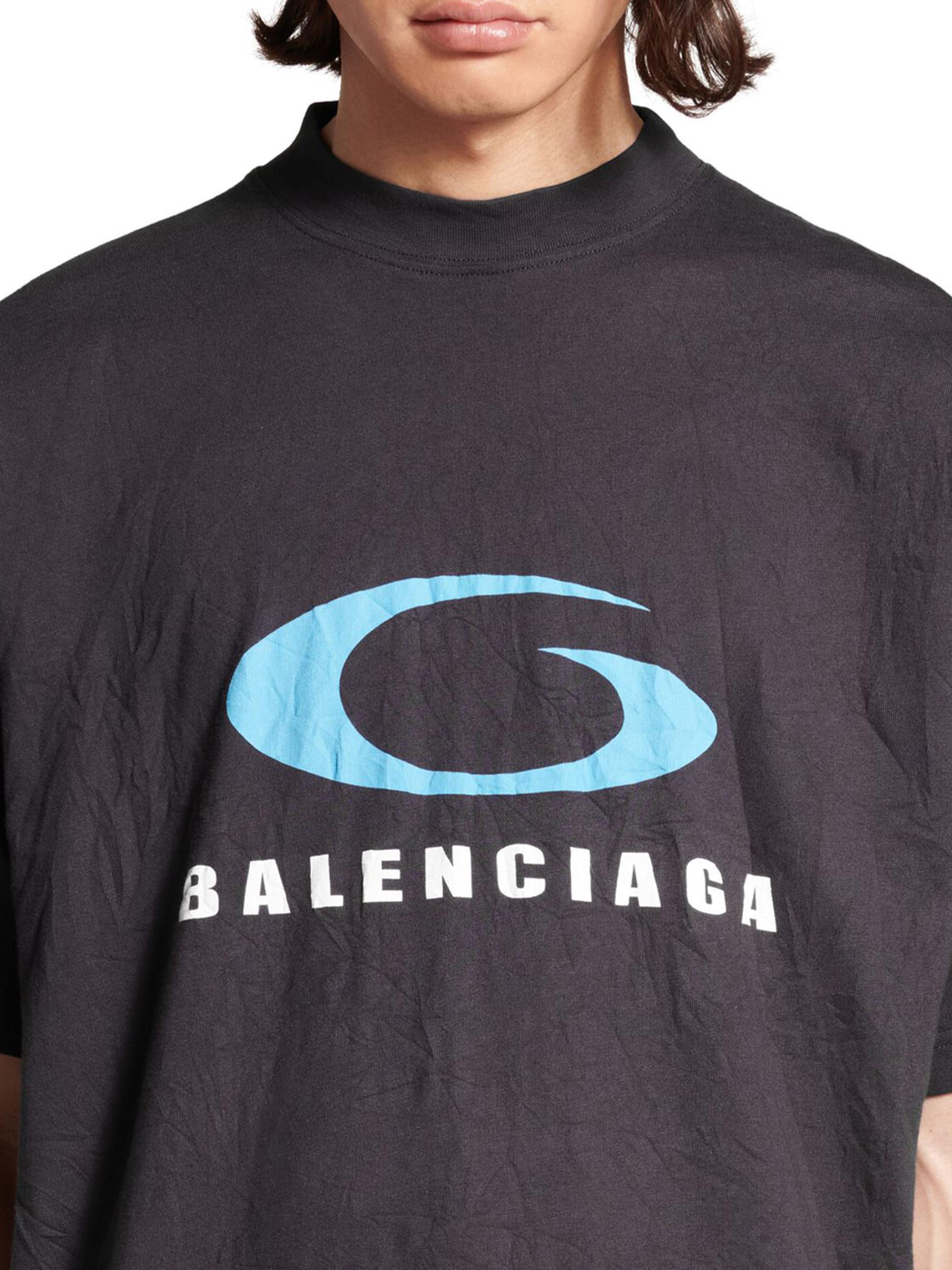 BALENCIAGA LOOP SPORTS ICON Tシャツ Balenciaga Men's Loop Sports Icon T-Shirt | Neiman Marcus