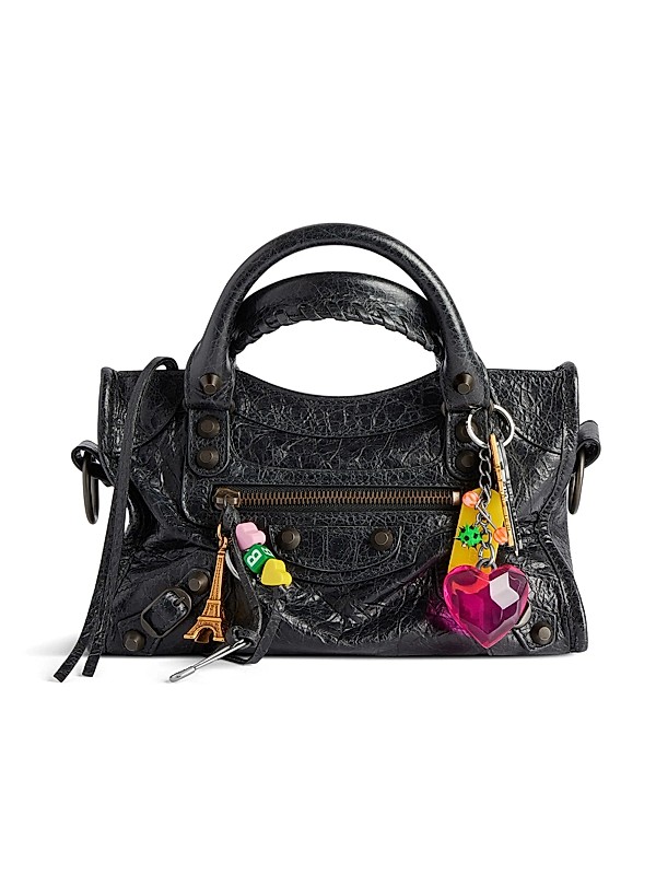 Shop Balenciaga Le City Mini Bag with Charms | Saks Fifth Avenue Shop Balenciaga Le City Mini Bag with Charms | Saks Fifth Avenue