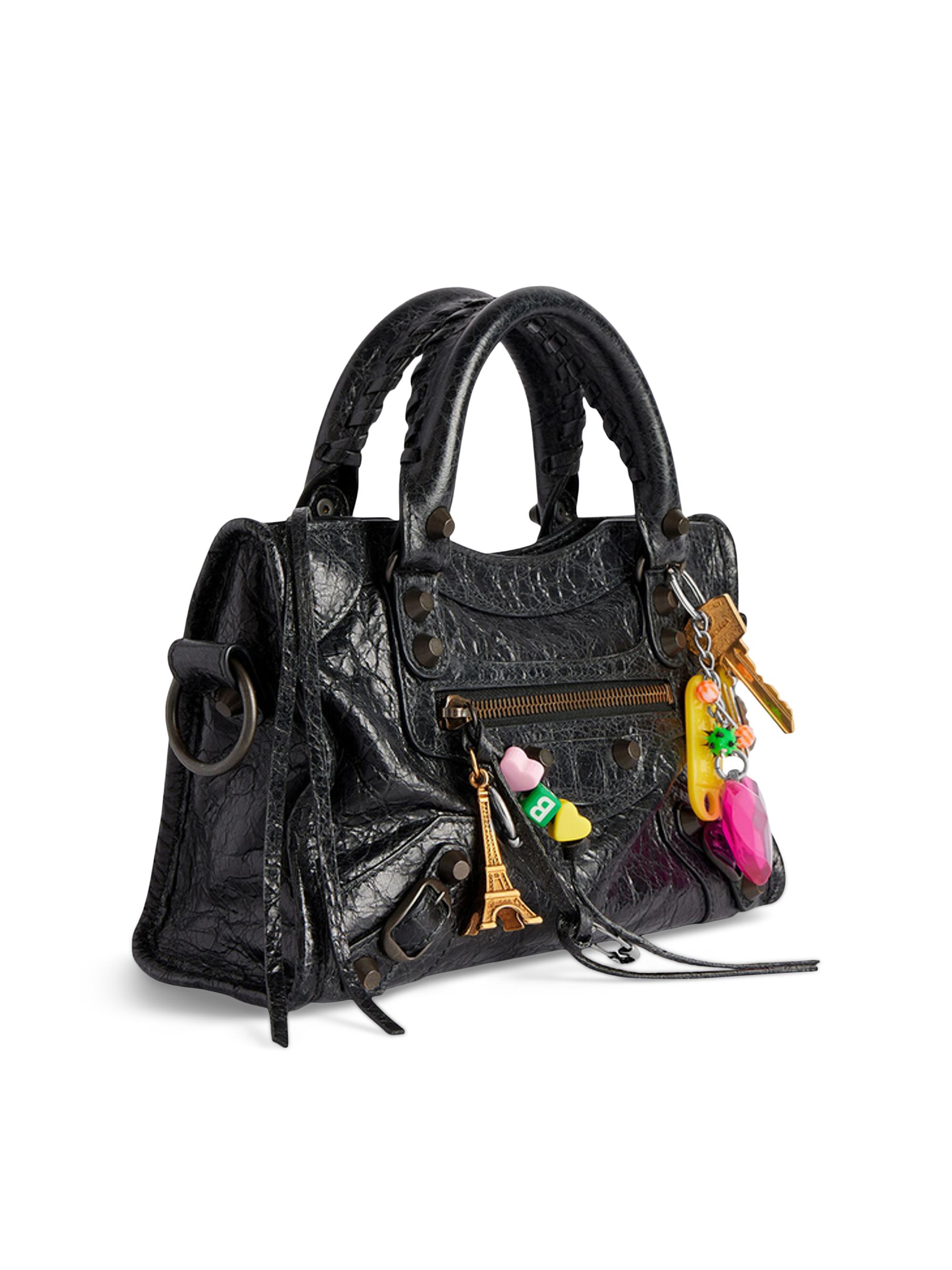 Balenciaga Le City Mini Bag with Charms | Saks Fifth Avenue