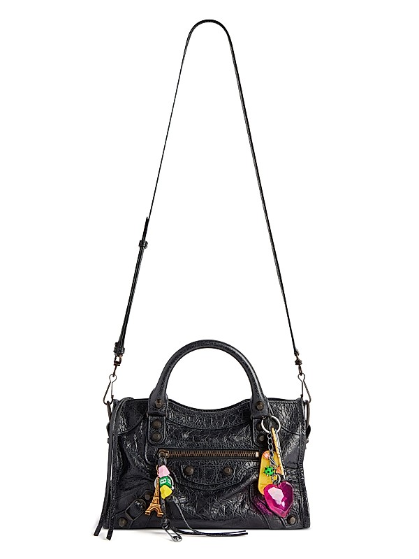 Shop Balenciaga Le City Mini Bag with Charms | Saks Fifth Avenue Shop Balenciaga Le City Mini Bag with Charms | Saks Fifth Avenue
