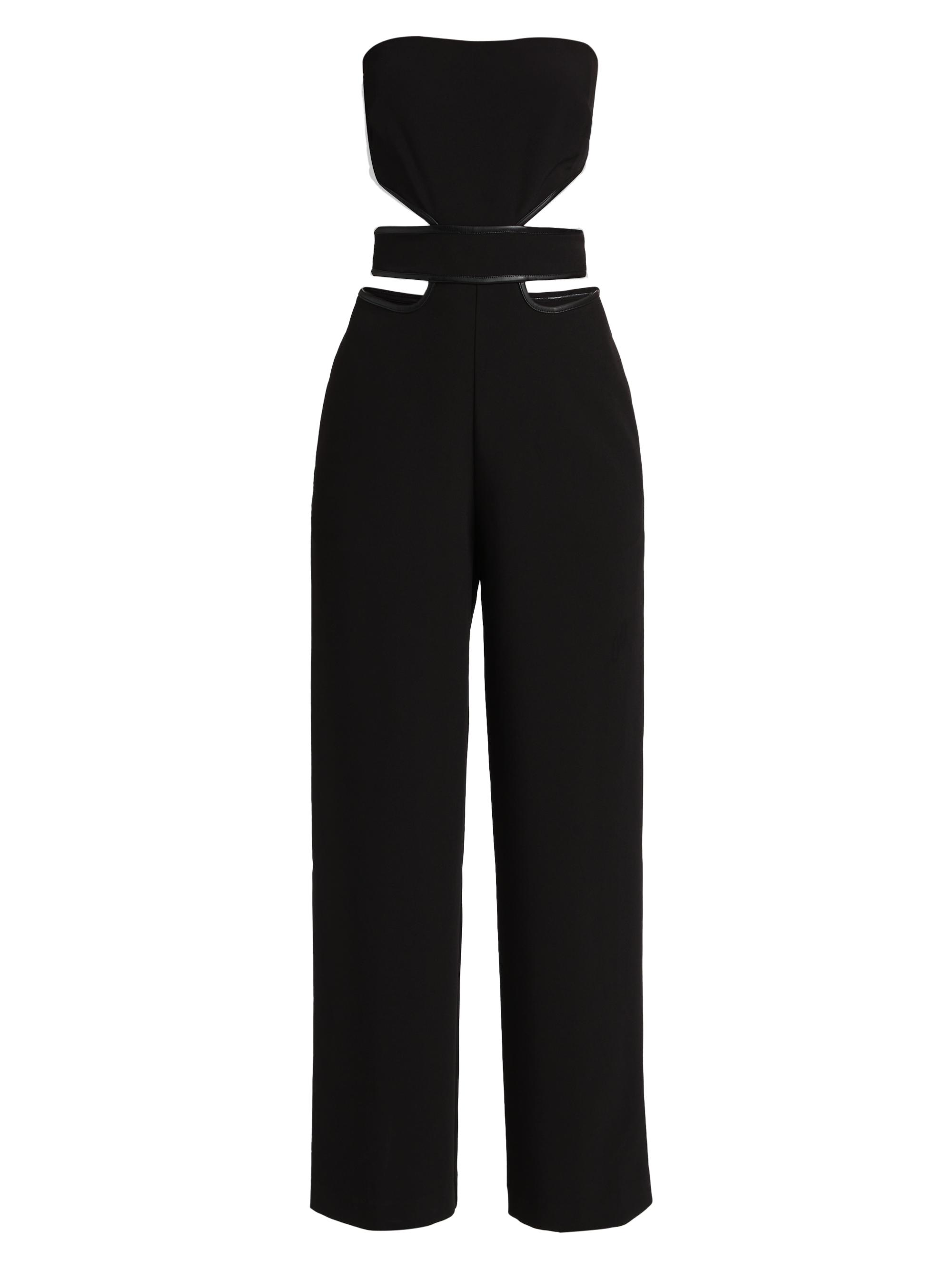 Et Ochs Women's Waverly Cut-Out Jumpsuit - Black