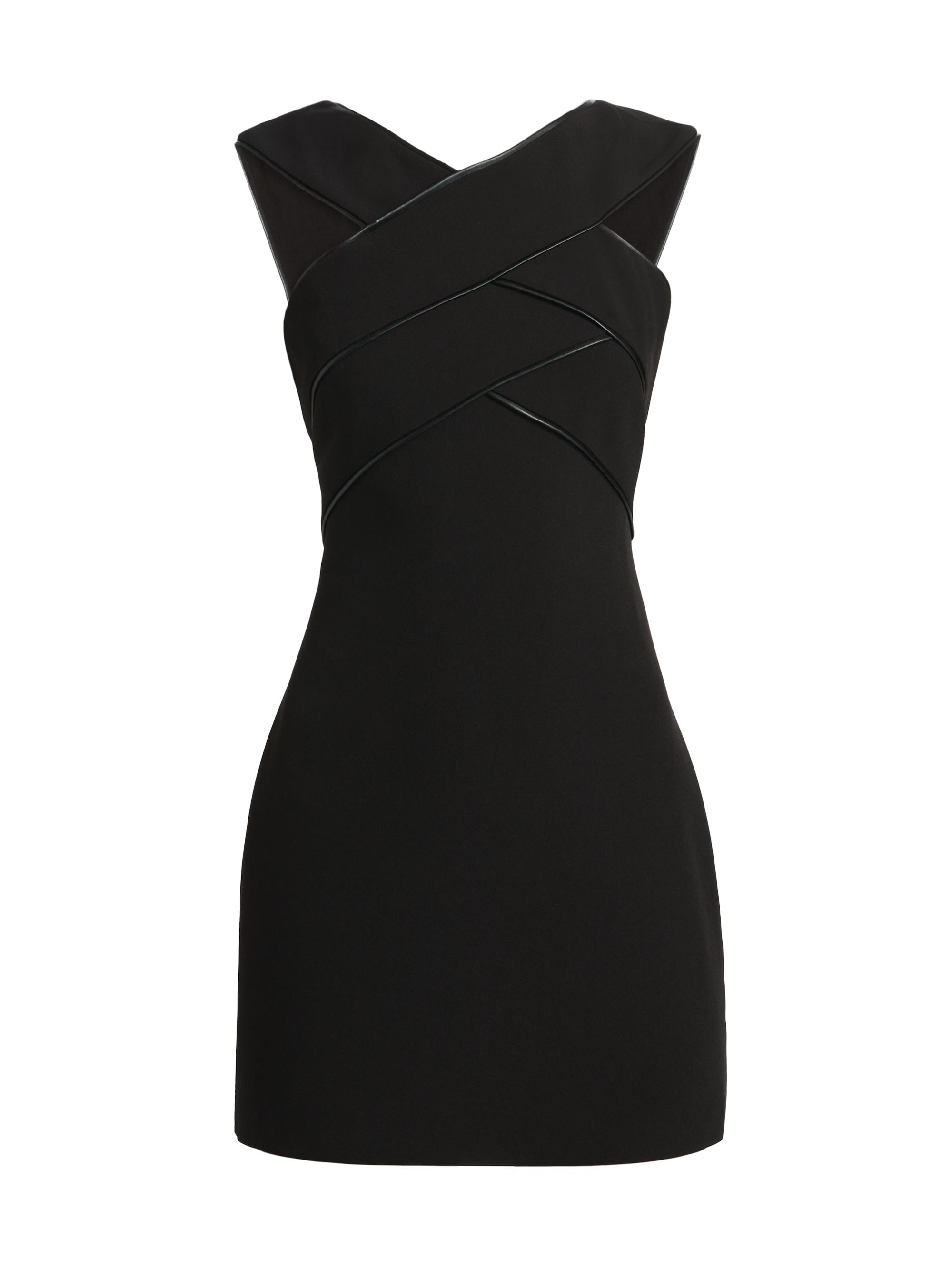 Et Ochs Women's Kassidy Wrap Minidress - Black