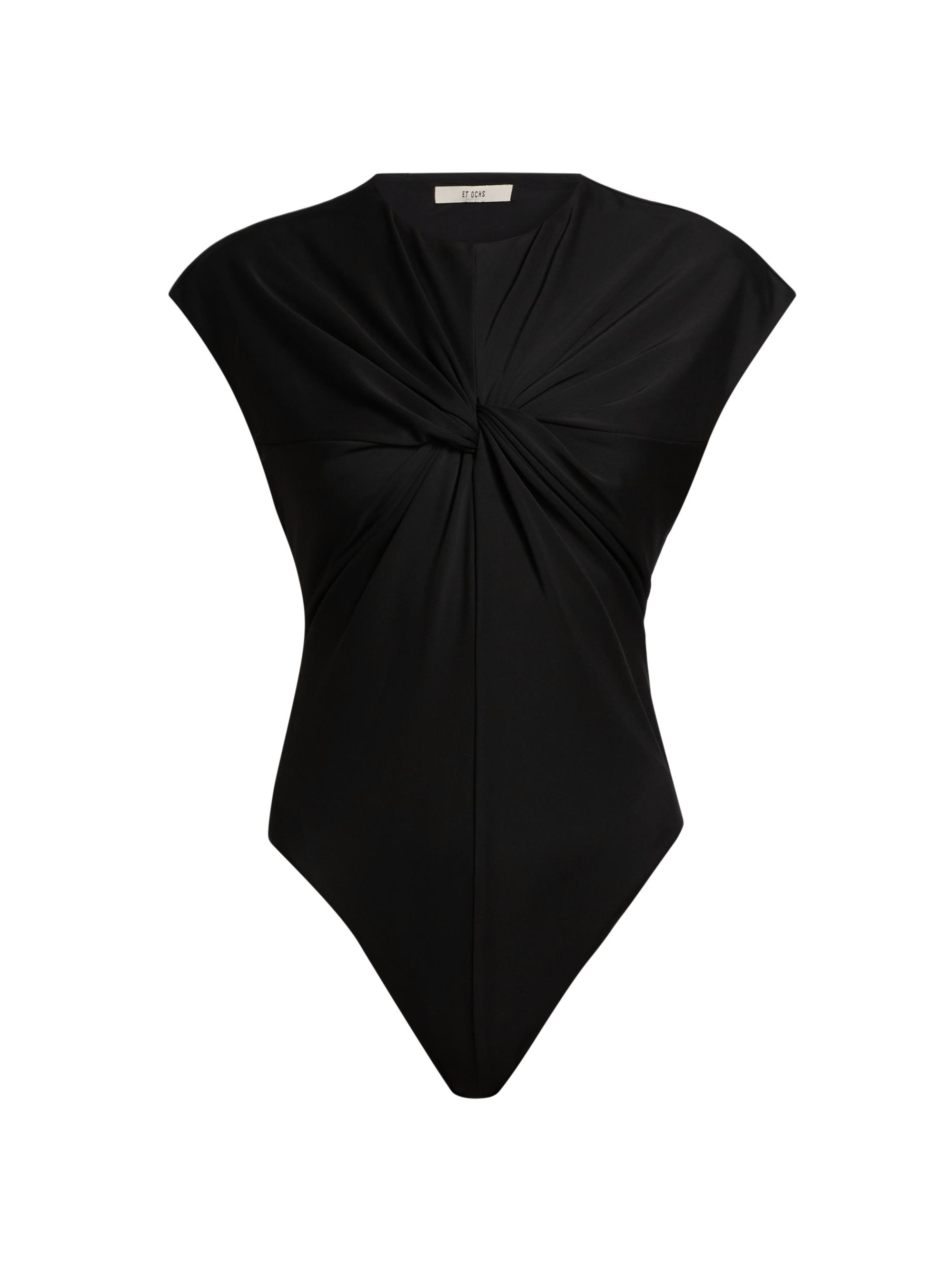 Et Ochs Women's Keira Twist Bodysuit - Black