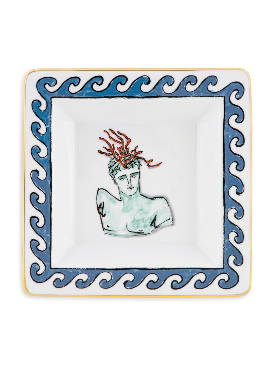 Ginori 1735 Il Viaggio di Nettuno Squared Change Tray | Saks Fifth Avenue