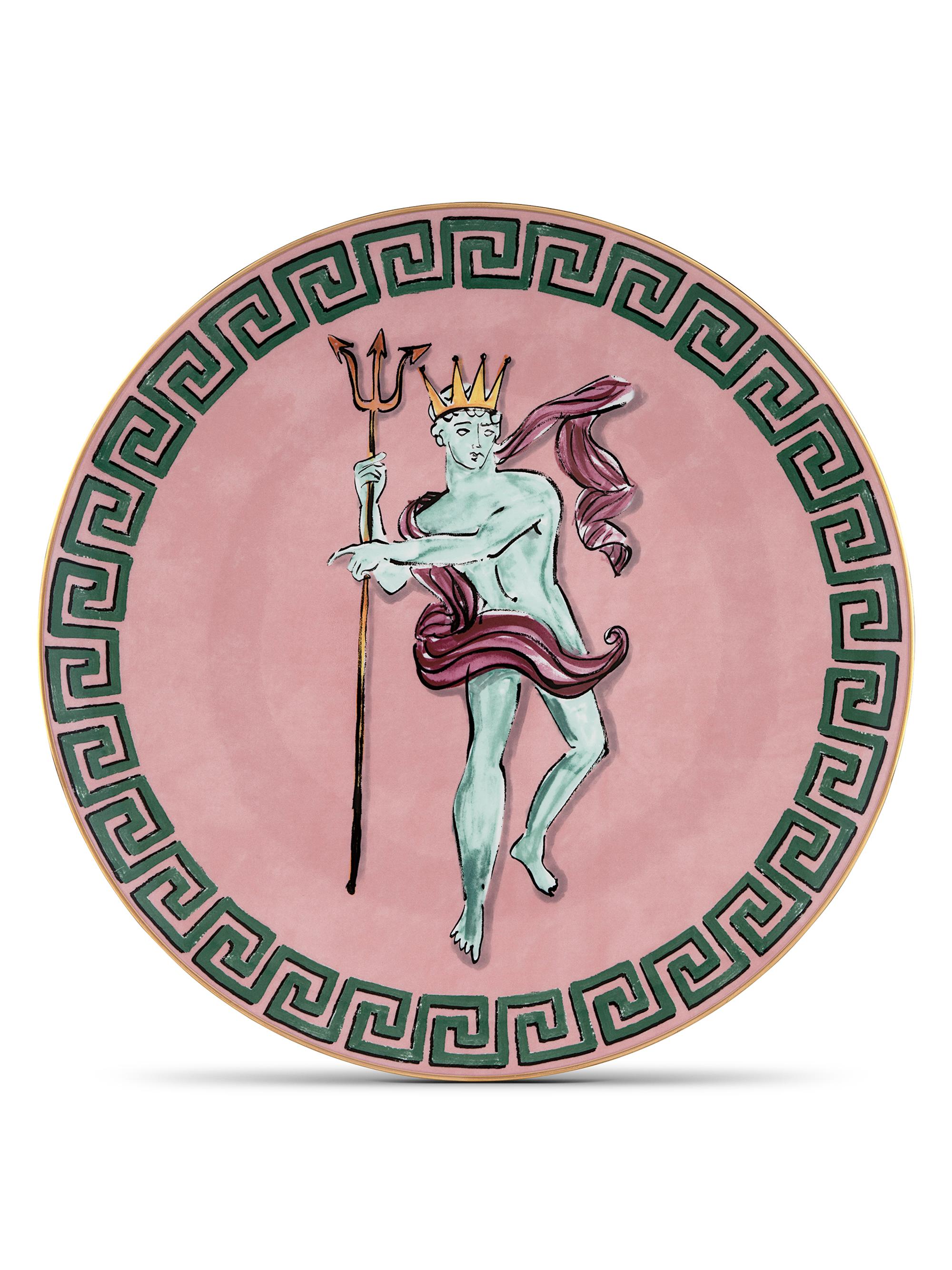 Ginori 1735 Il Viaggio di Nettuno Charger Plate - Pink