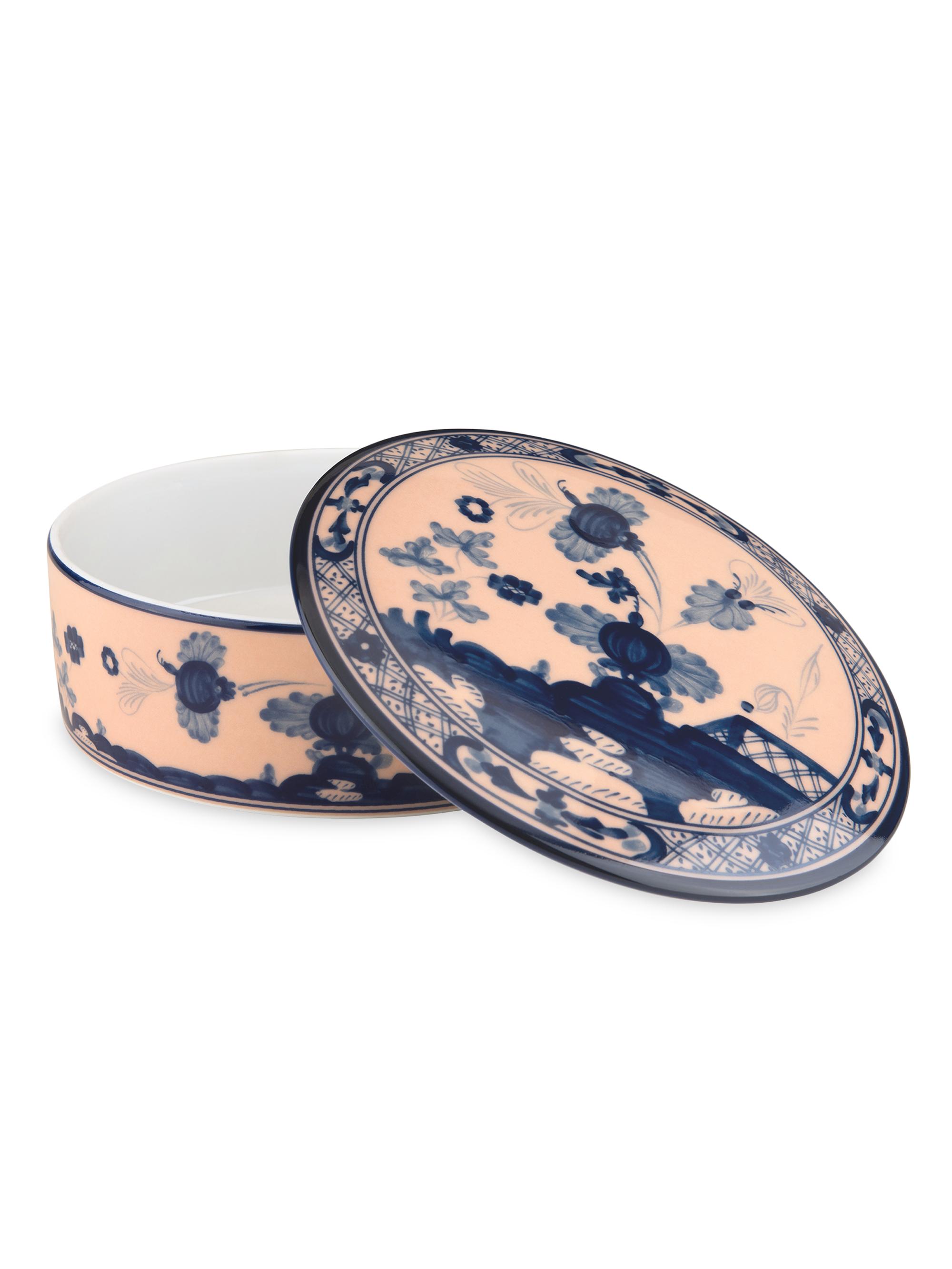 Ginori 1735 Oriente Italiano Oggetti Round Box | Saks Fifth Avenue