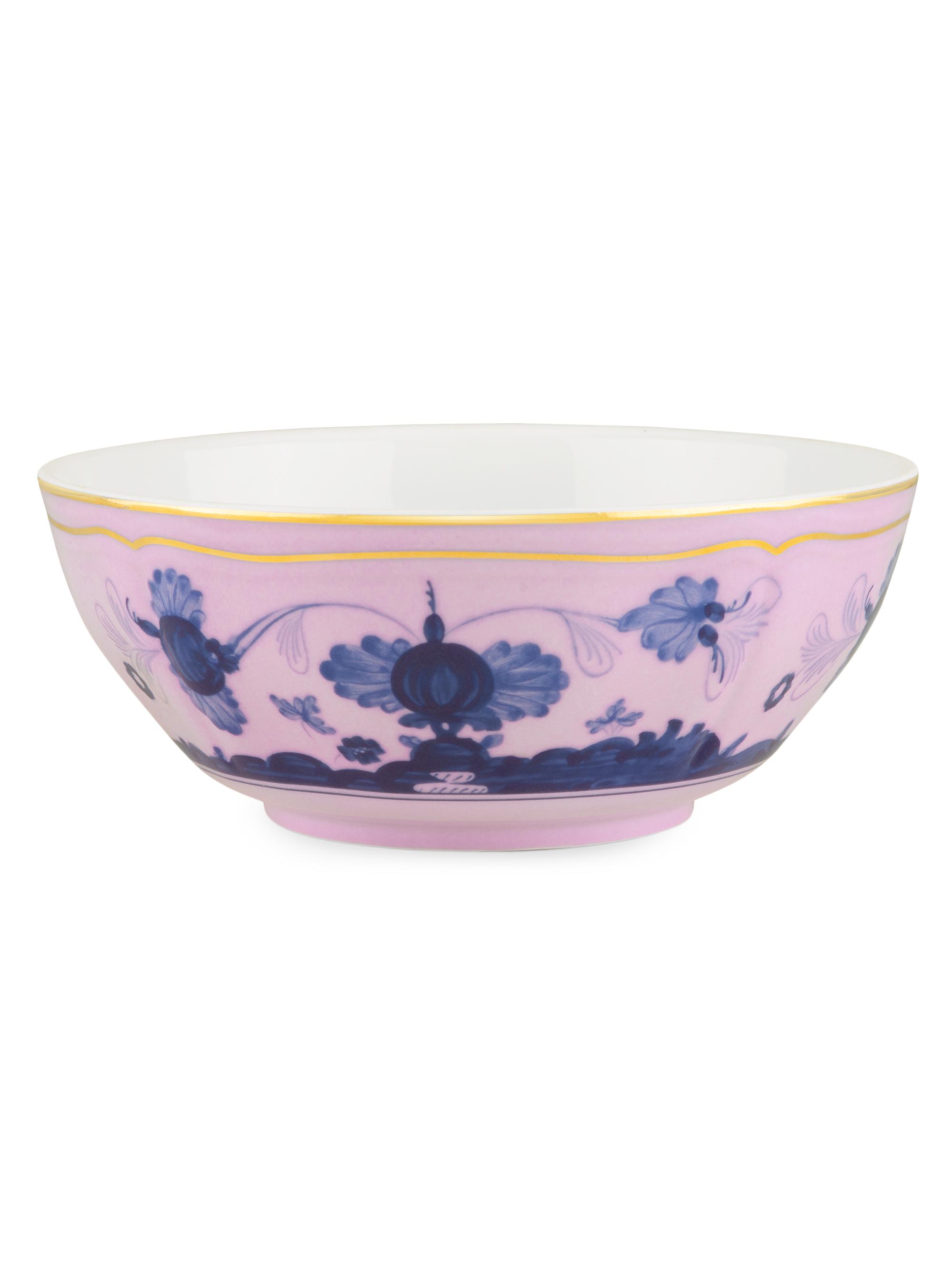 Ginori 1735 Oriente Italiano Antico Doccia Bowl - Azalea