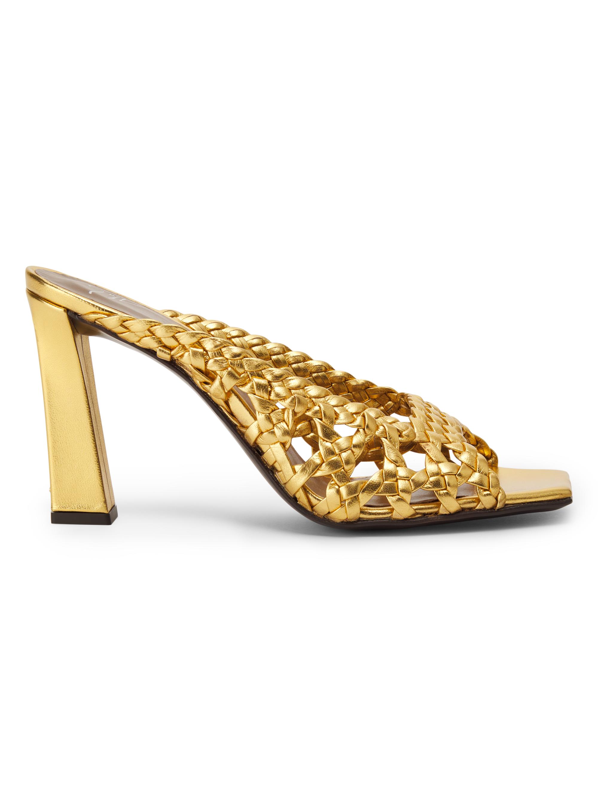 Giuseppe Zanotti 90MM Woven Leather Open-Toe Sandals | Saks Fifth