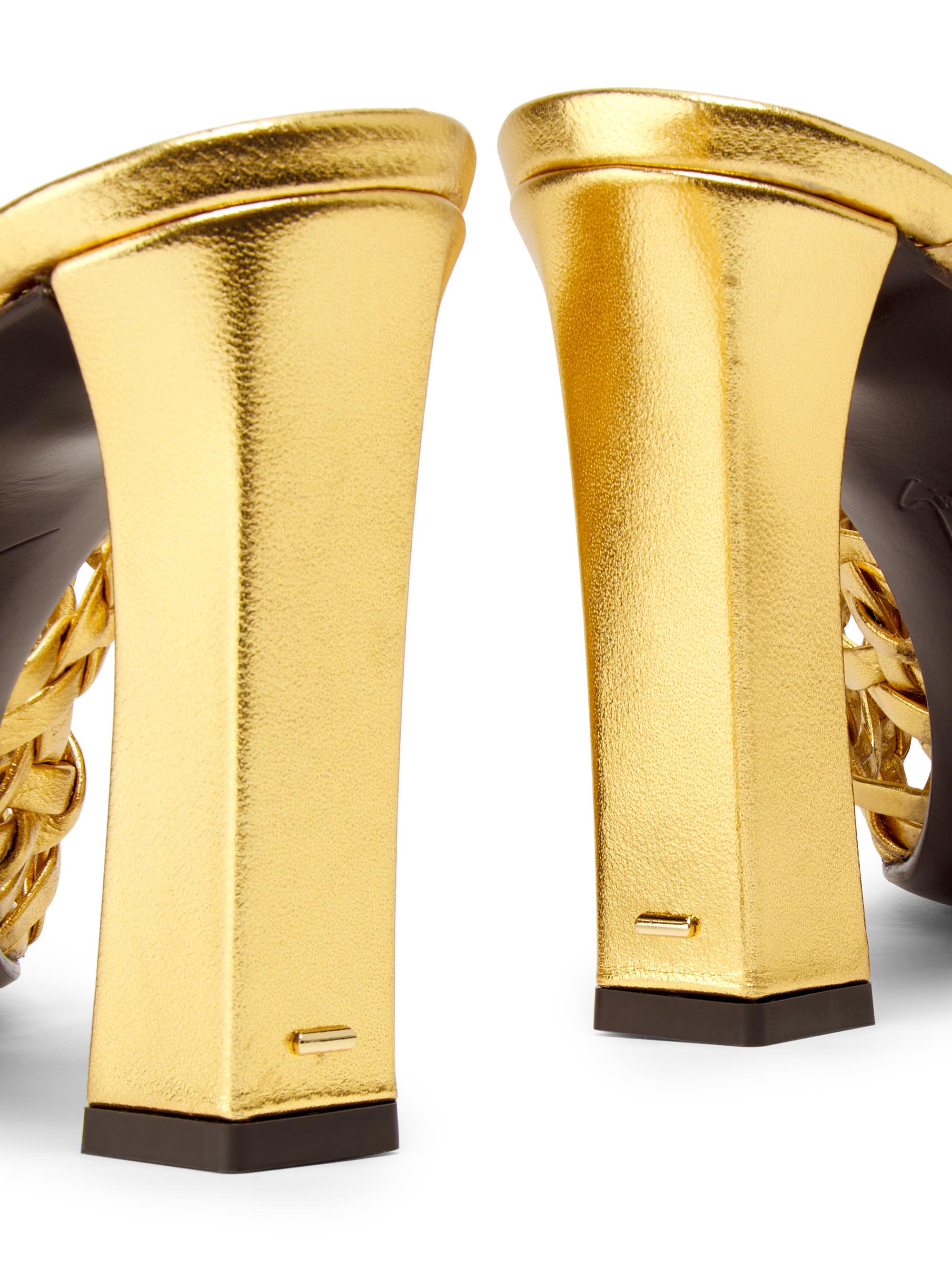 Giuseppe Zanotti 90MM Woven Leather Open-Toe Sandals | Saks Fifth