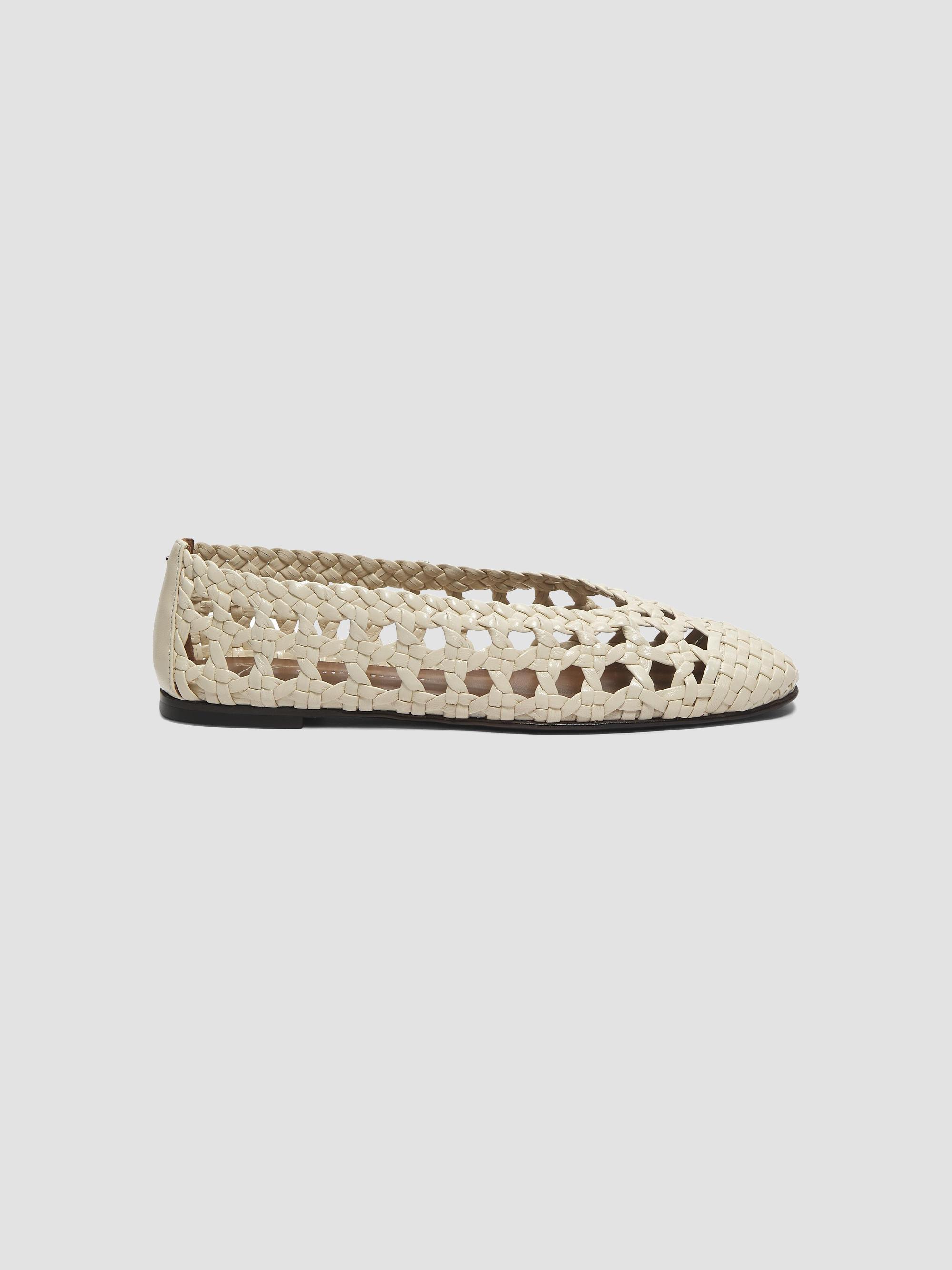 Giuseppe Zanotti Woven Leather Ballet Flats | Saks Fifth Avenue