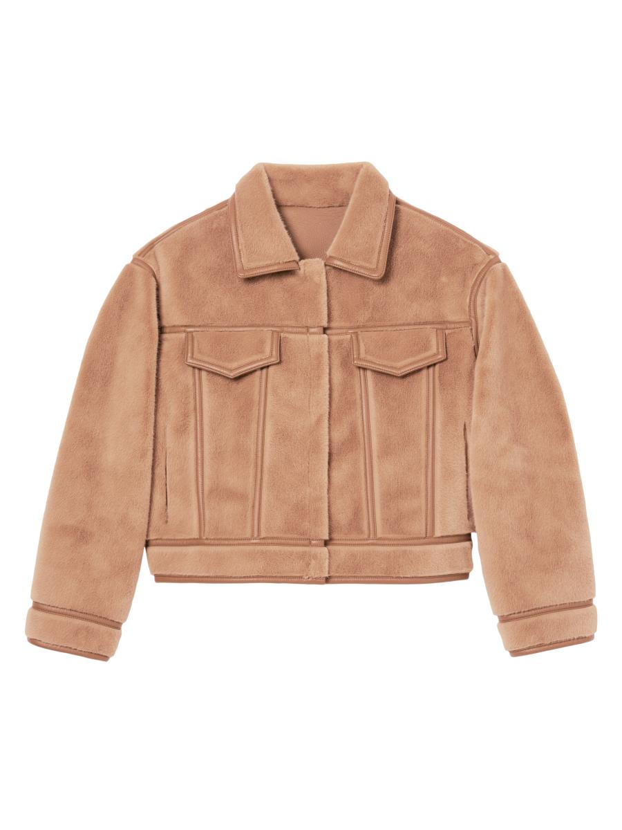 ジャケット・アウター LEINWANDE Mama's Faux-fur Jacket 最終値下げLEINWÄNDE Mama's Faux-fur Jacket