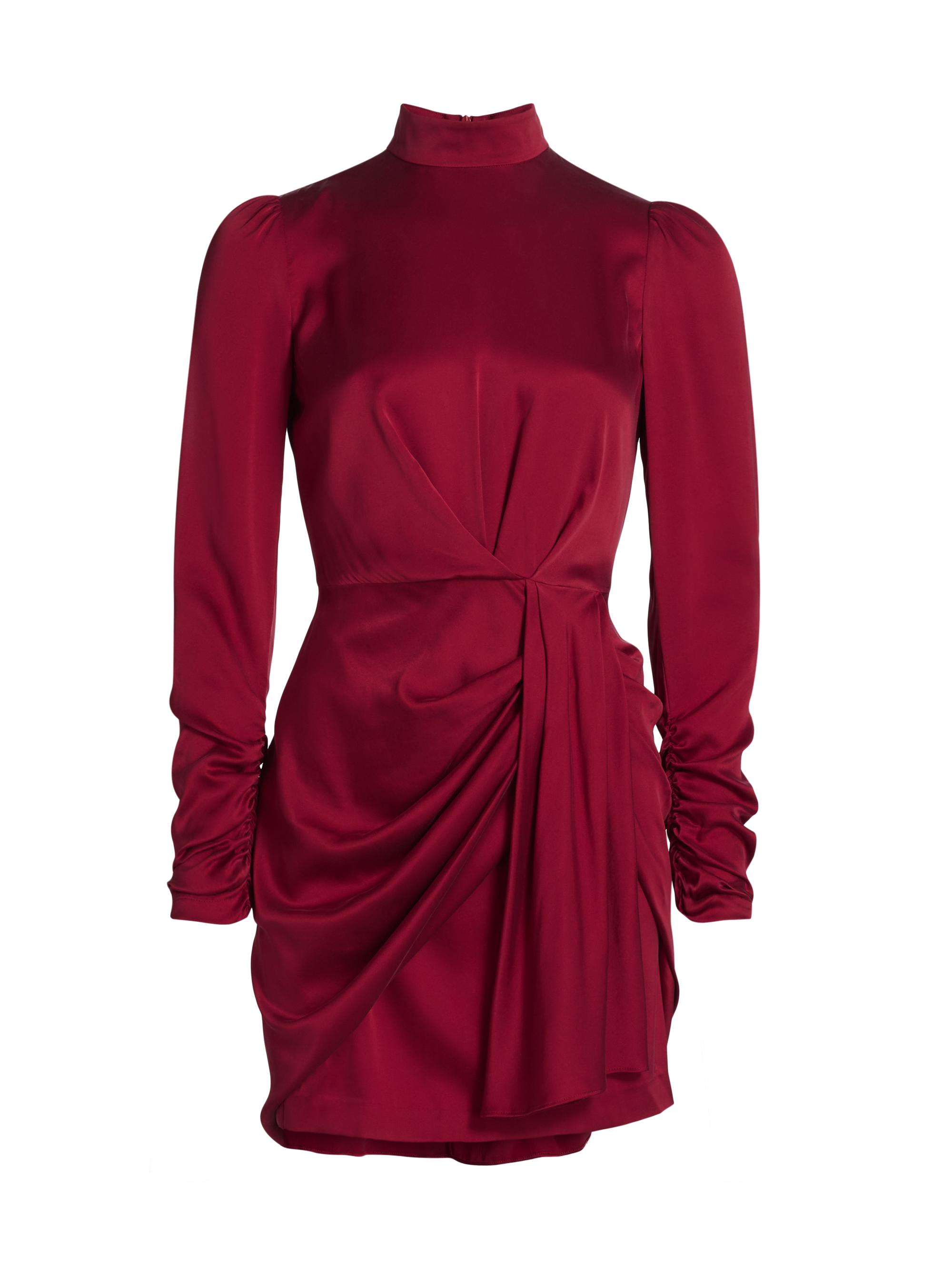 ワンピース Zimmermann silk minidress 0400021897204_GARNET?wid=600&