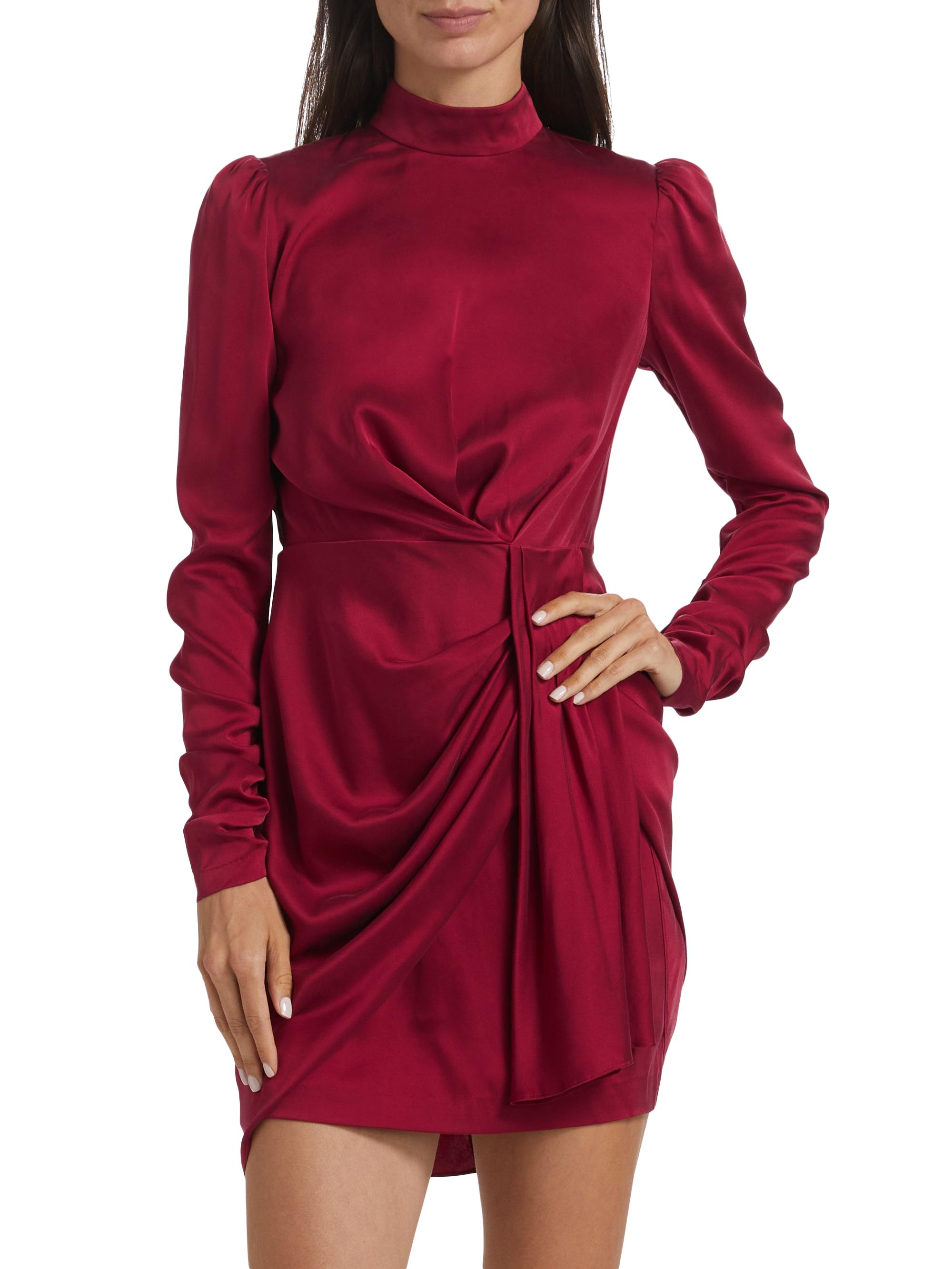 ZIMMERMANN シルクピンクミニワンピース ZIMMERMANN - Silk Wrap Mini Dress Zimmermann