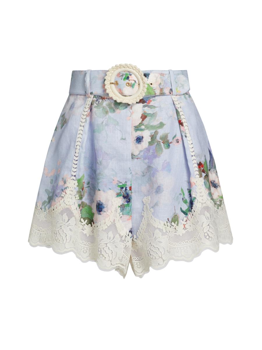 ショートパンツ ZIMMERMANN Cascadian Tuck ramie shorts Cascadian Tuck ramie shorts ZIMMERMANN - Nugnes1920