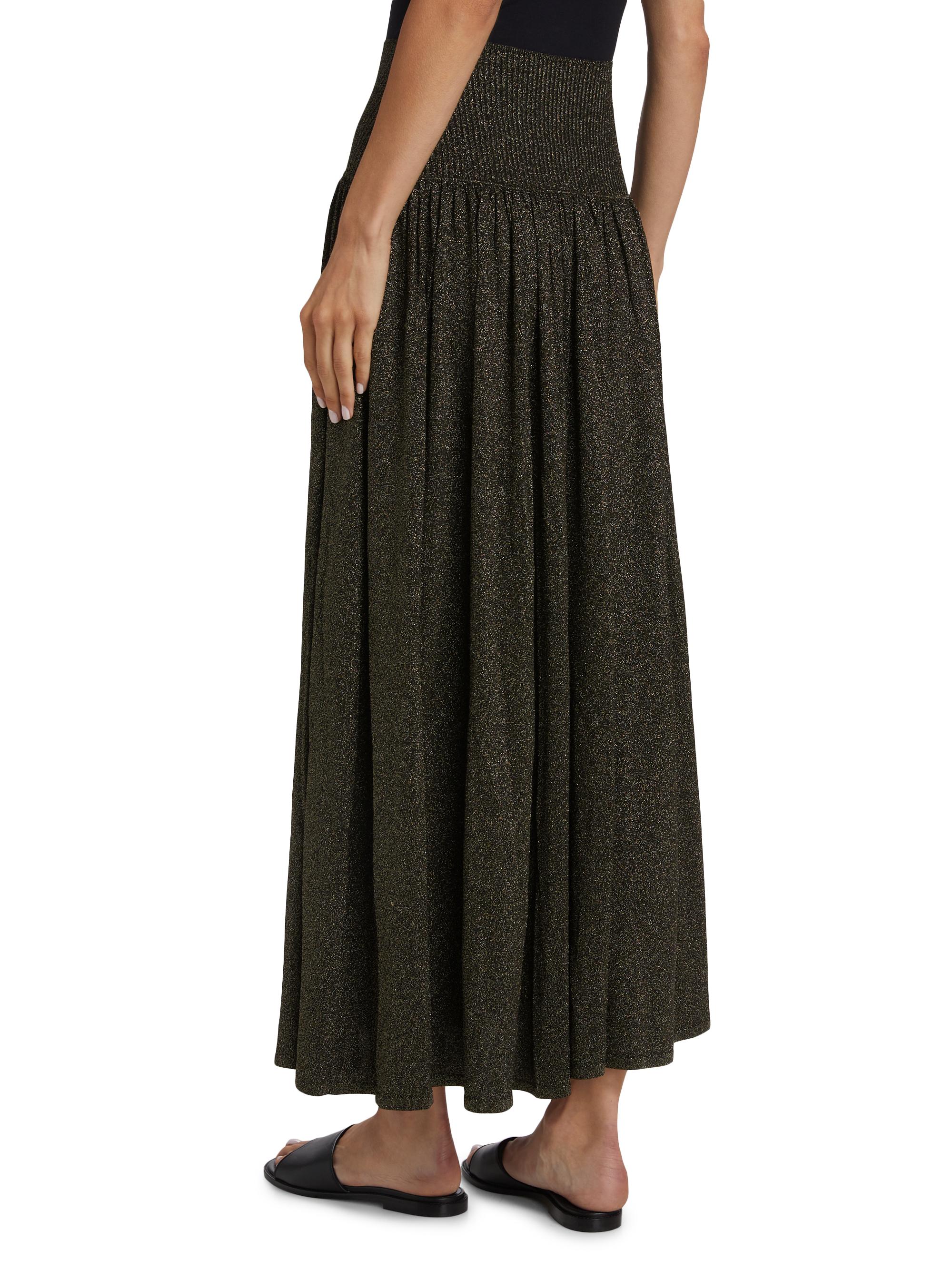 L'Appartement✨knit Flare Skirt　ブラック　34 L'Appartement✨knit Flare Skirt ブラック 34 Flare Skirt（その他