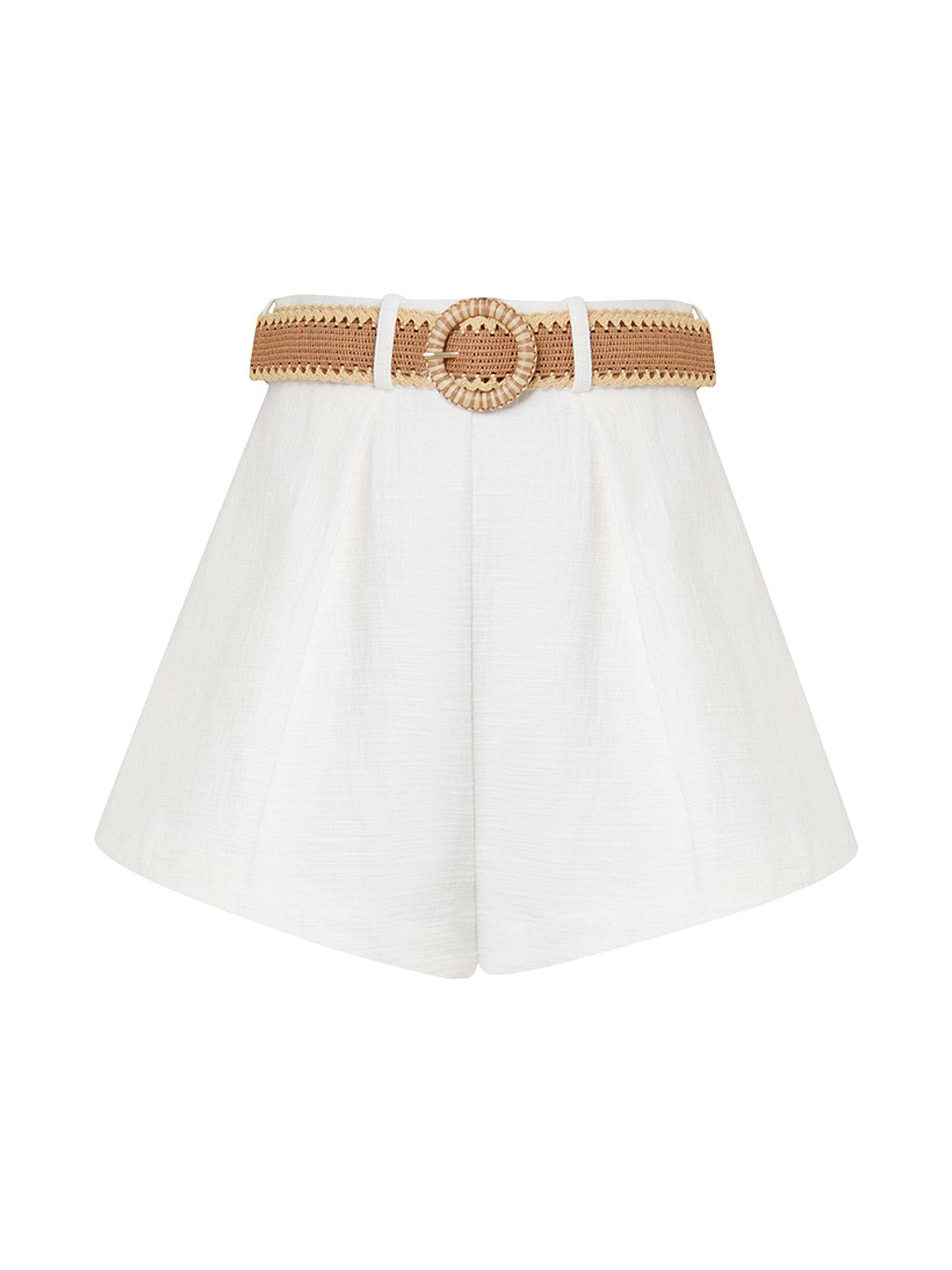 Zimmermann Acacia Tuck Shorts | Saks Fifth Avenue