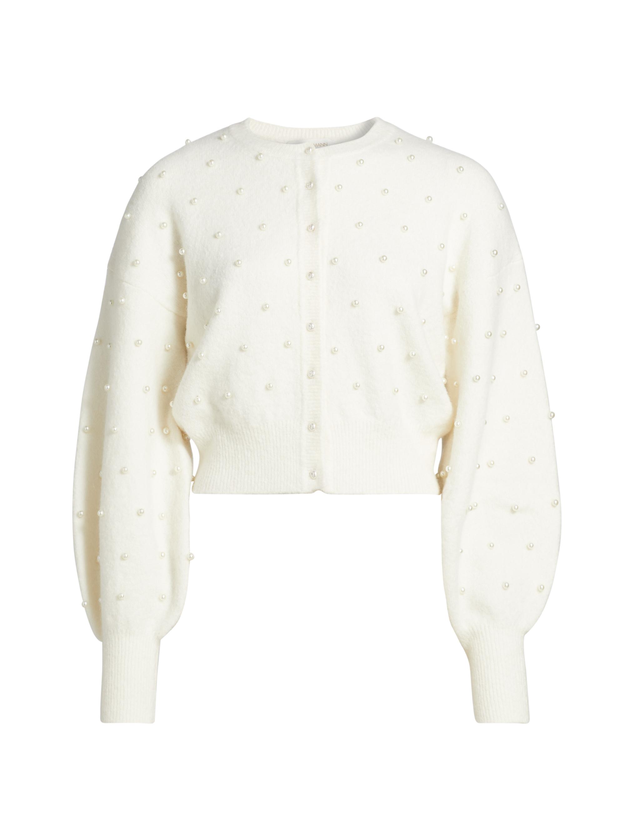 Zimmermann Crush Beaded Cardigan | Saks Fifth Avenue