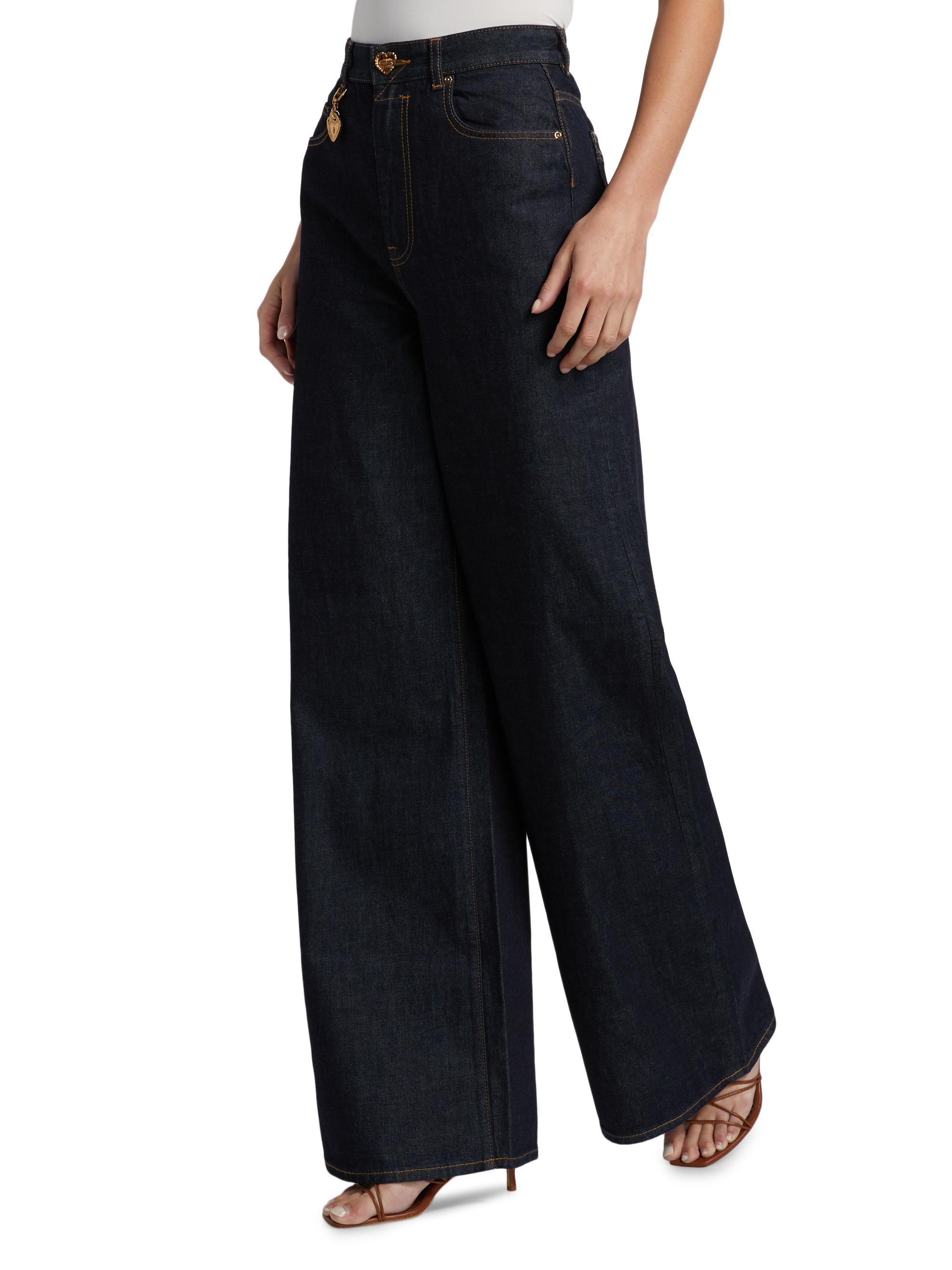 Zimmermann Crush Straight-Leg Jeans | Saks Fifth Avenue
