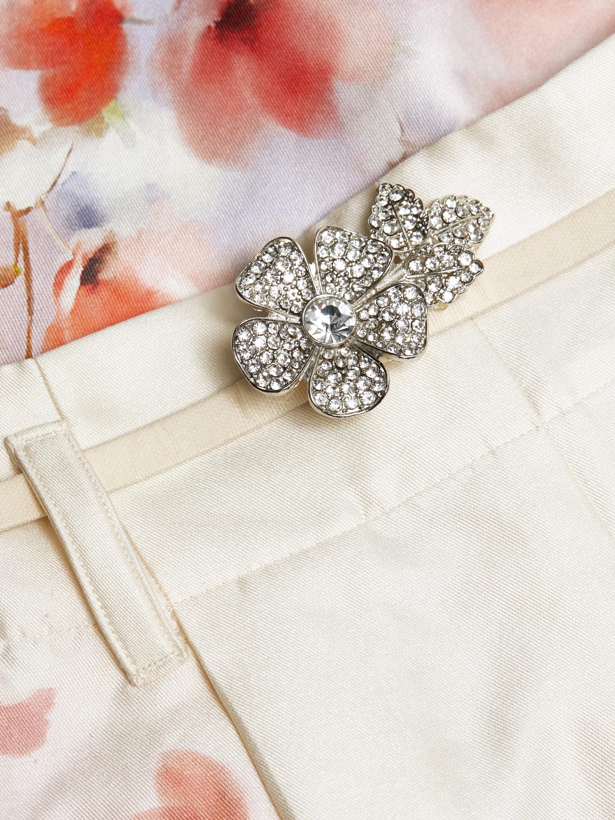 Zimmermann 花柄シースルートップス ZIMMERMANN Crush pleated floral-print crepon blouse | NET-A-PORTER