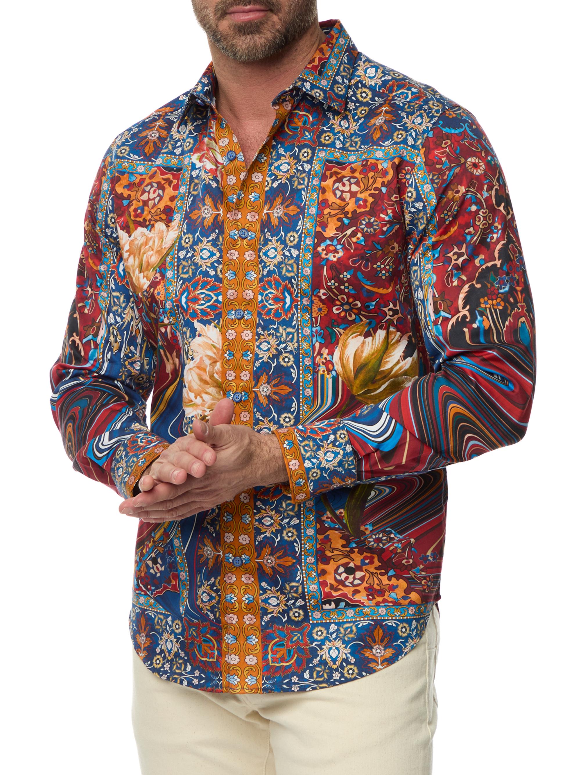 Robert Graham Men's Killington Woven Button-Up Shirt