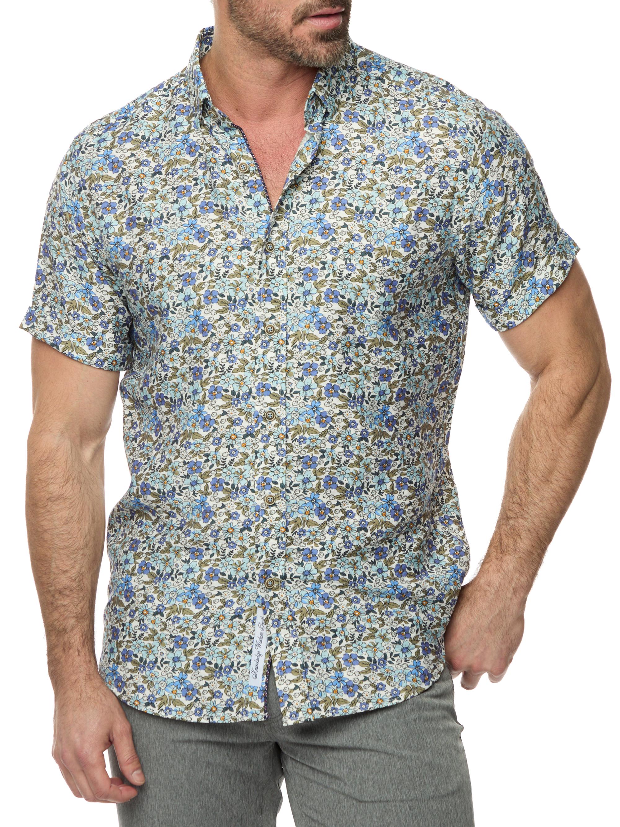 Robert Graham Men's Craso Woven Short-Sleeve Shirt
