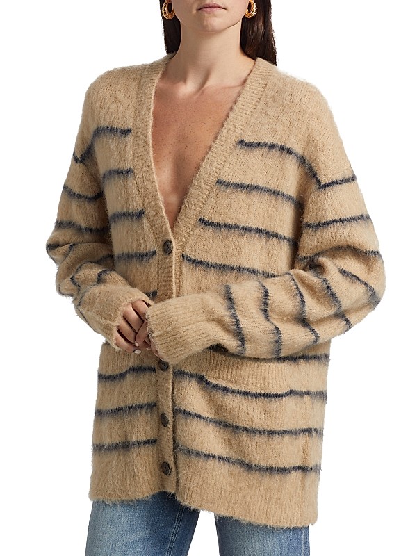 Shop A.L.C. Cody Alpaca-Blend Cardigan | Saks Fifth Avenue Shop A.L.C. Cody Alpaca-Blend Cardigan | Saks Fifth Avenue