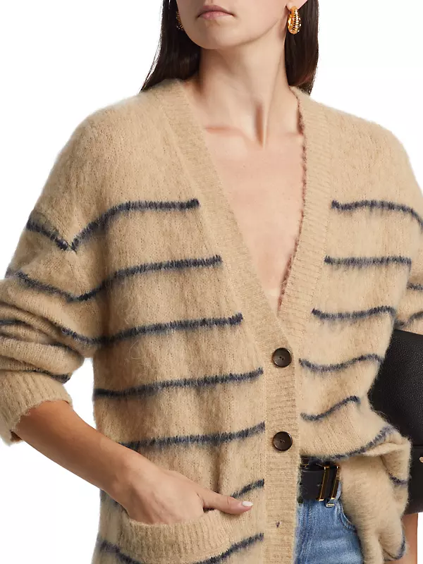 Shop A.L.C. Cody Alpaca-Blend Cardigan | Saks Fifth Avenue Shop A.L.C. Cody Alpaca-Blend Cardigan | Saks Fifth Avenue