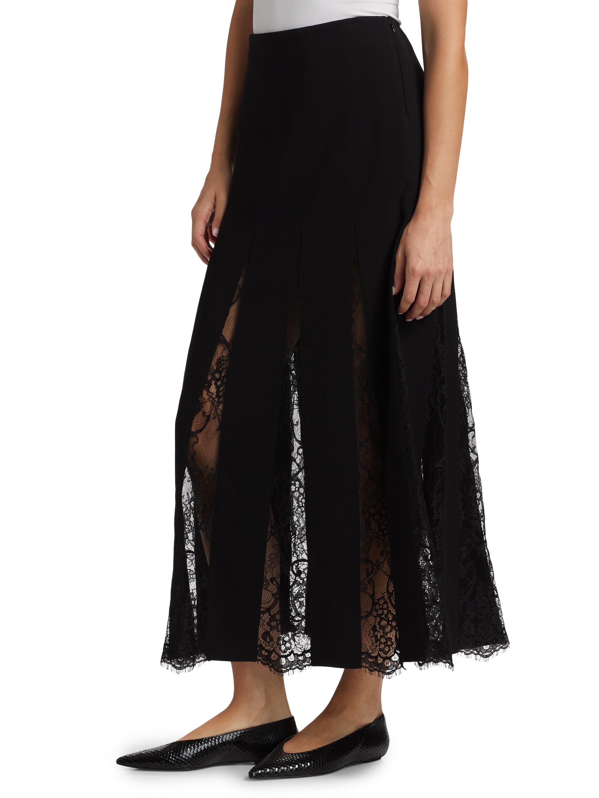 A.L.C. Mira Lace A-Line Maxi Skirt | Saks Fifth Avenue