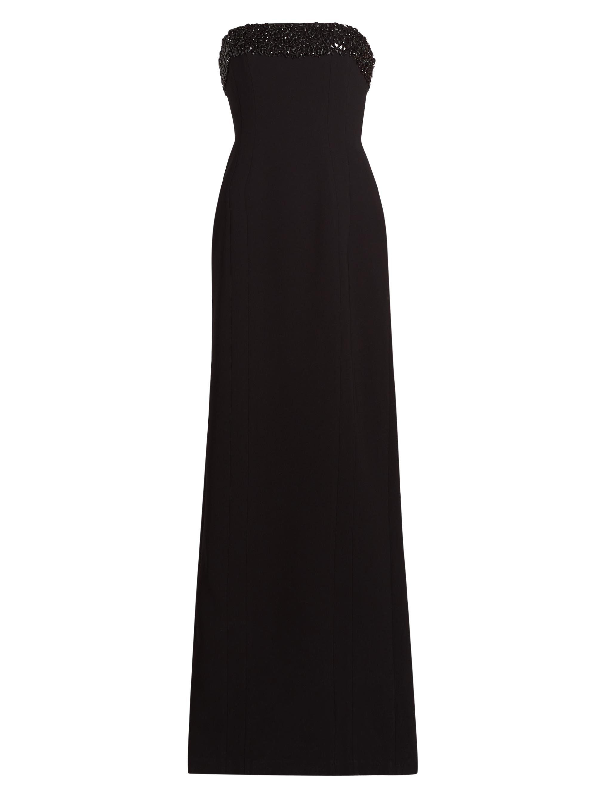 A.L.C. Women's Elizabeth Strapless Gown - Black Jet