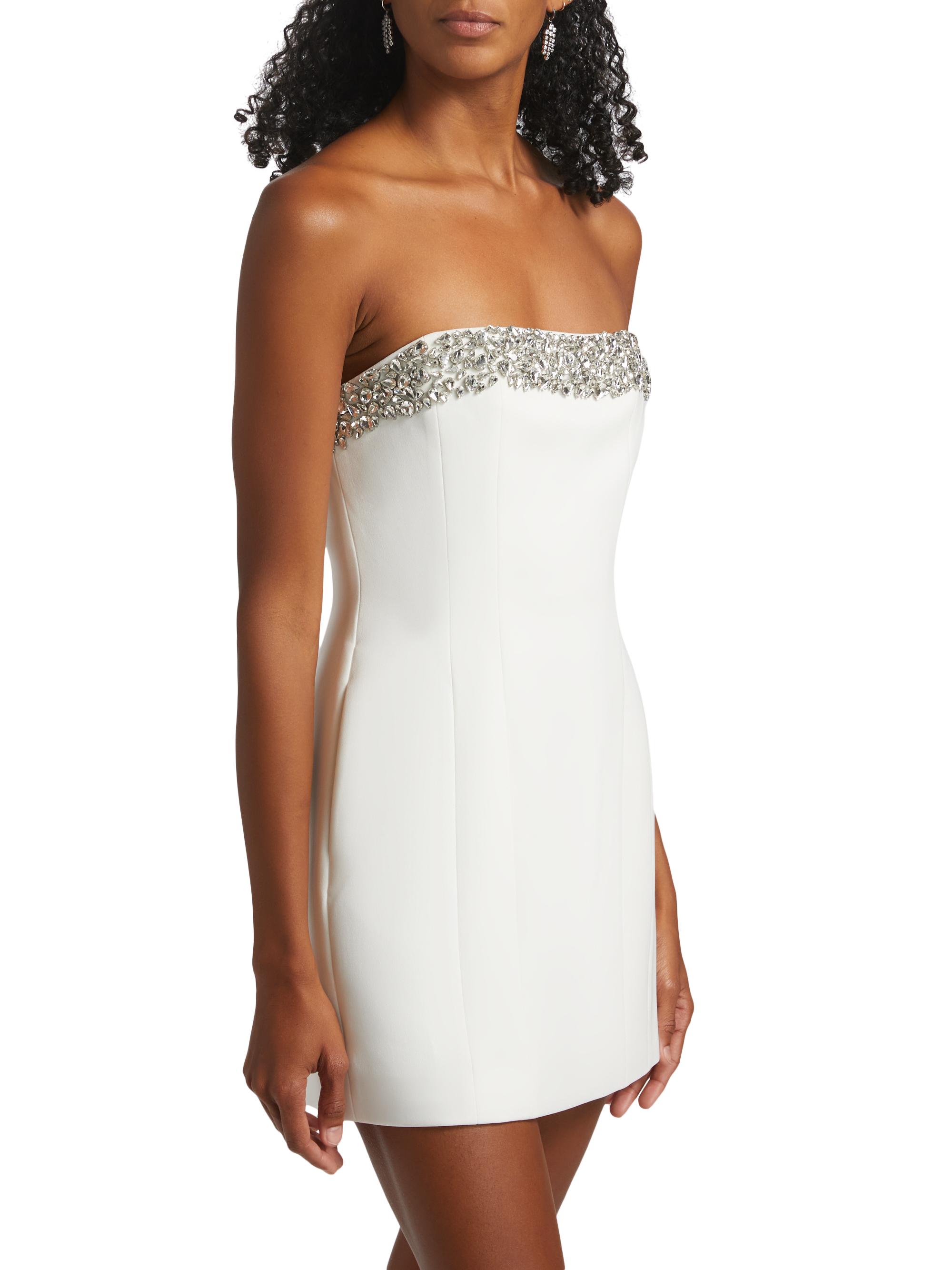 A.L.C. Elsie Embellished Strapless Minidress | Saks Fifth Avenue