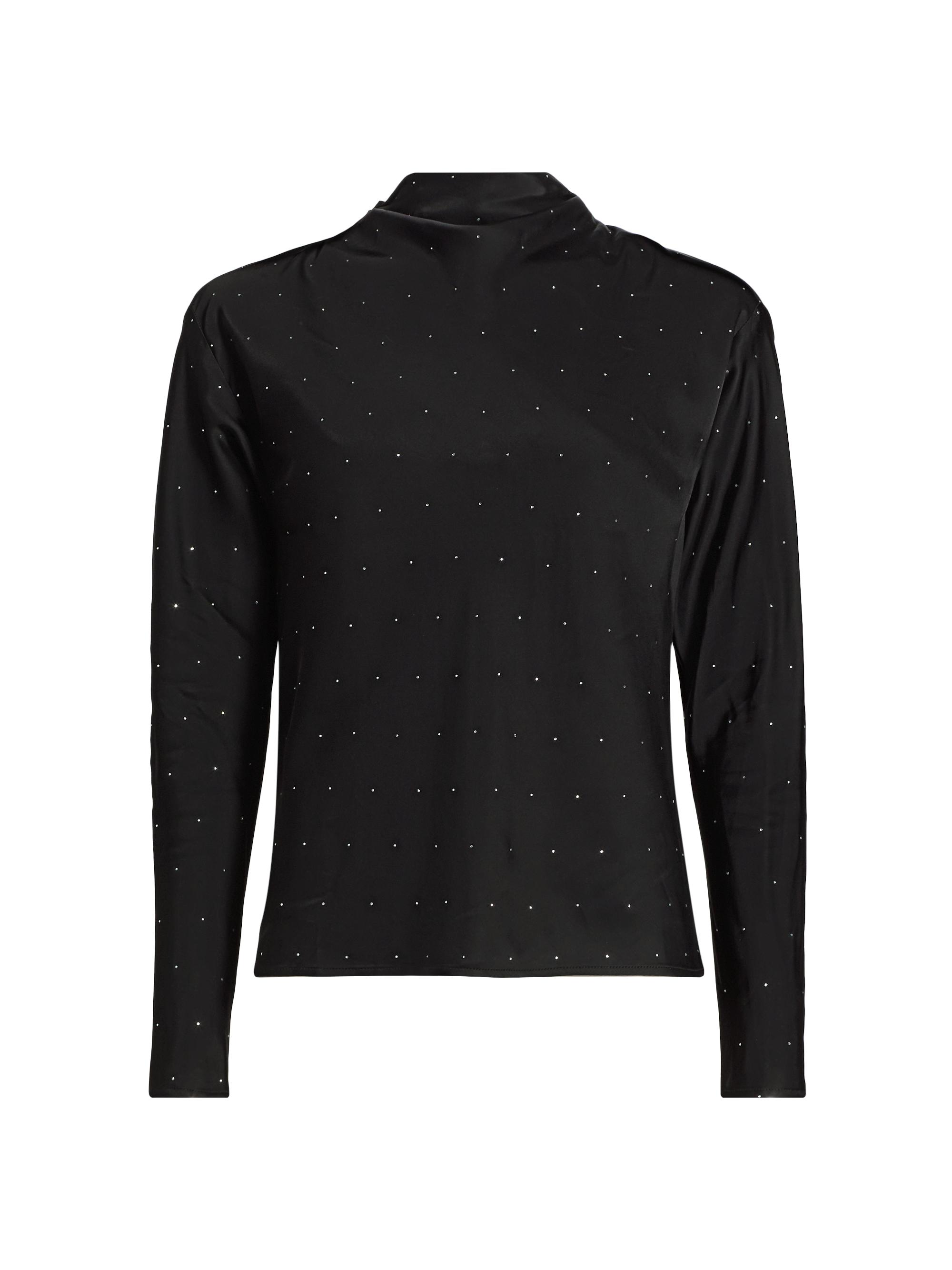 A.L.C. Women's Georgie Hotfix Crystal Top - Black