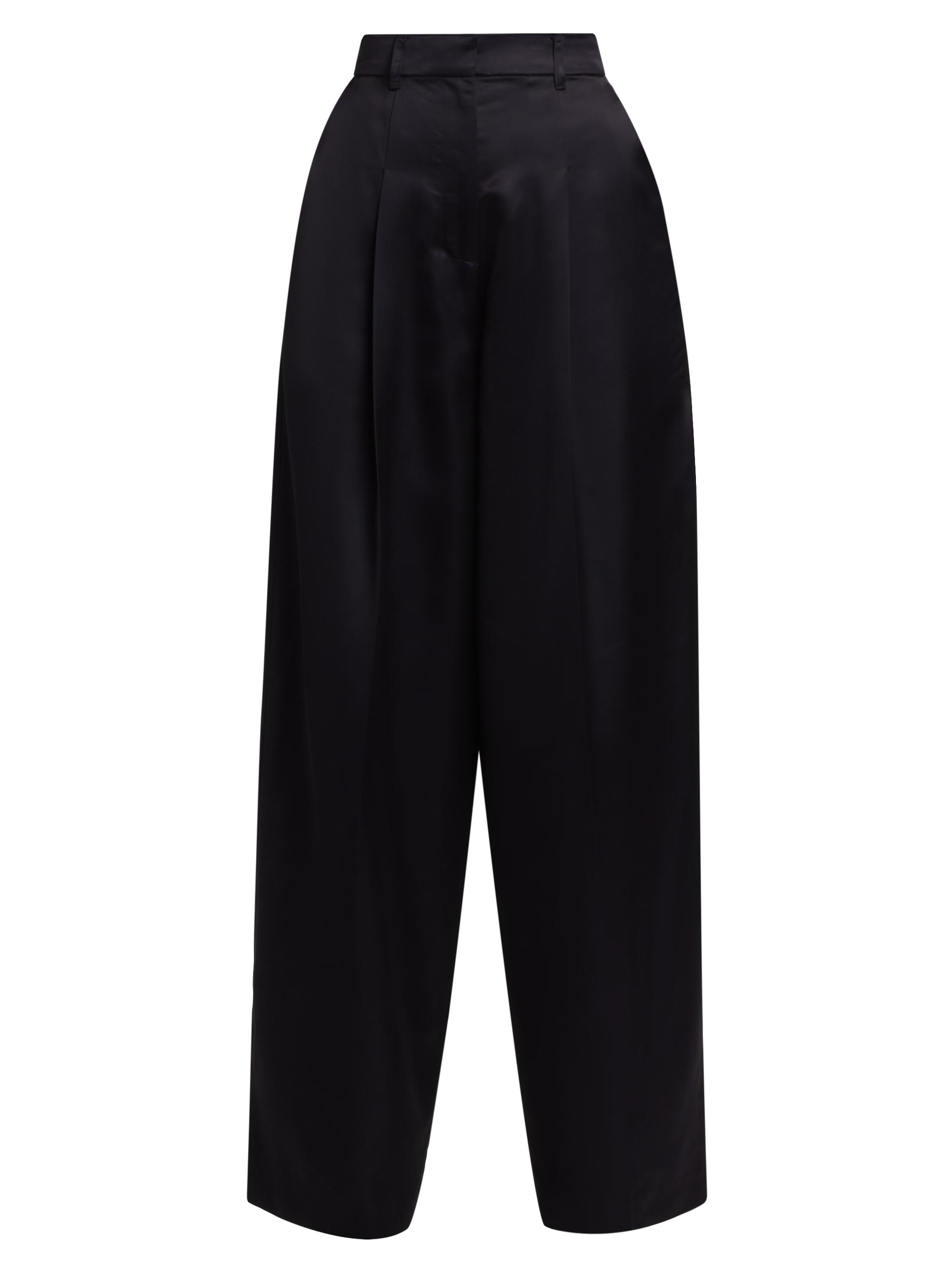 STRAIGHT TROUSERS ブラック ZP234413_BLK_FRONT_fdec8bc4-