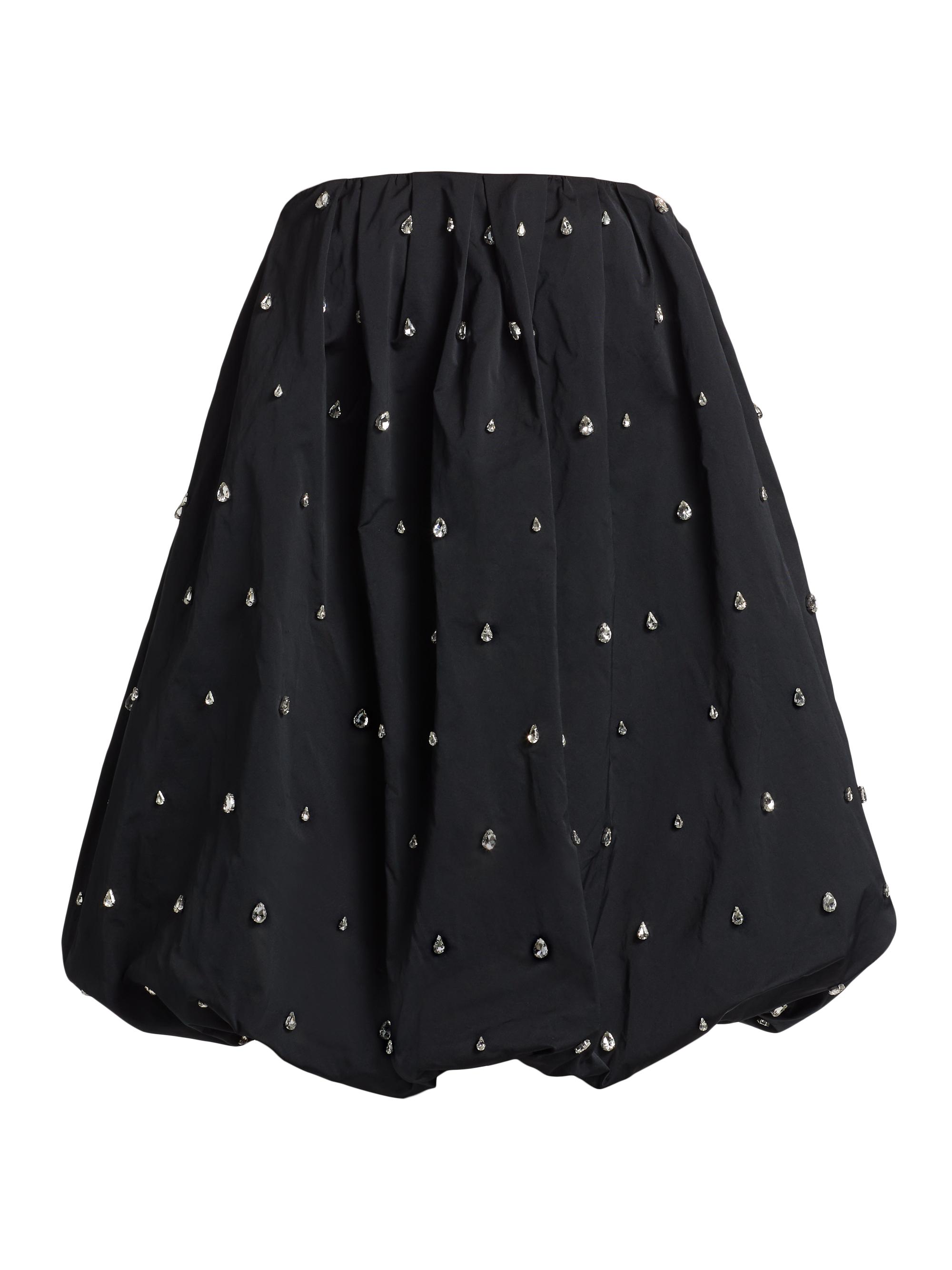 A.L.C. Women's Holly Embellished Strapless Bubble-Hem Minidress - Black