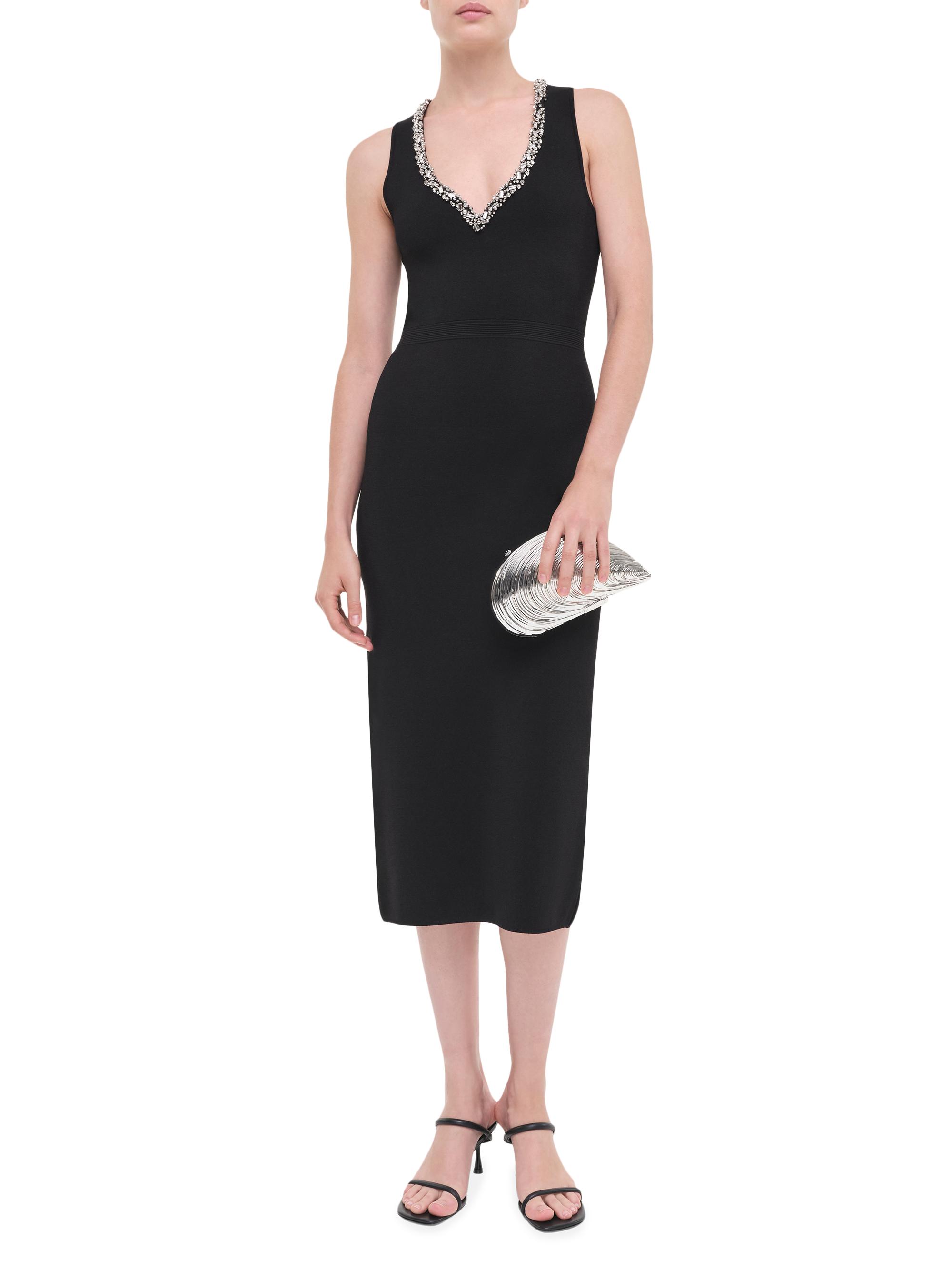 SIMKHAI Khari Embellished Midi-Dress | Saks Fifth Avenue