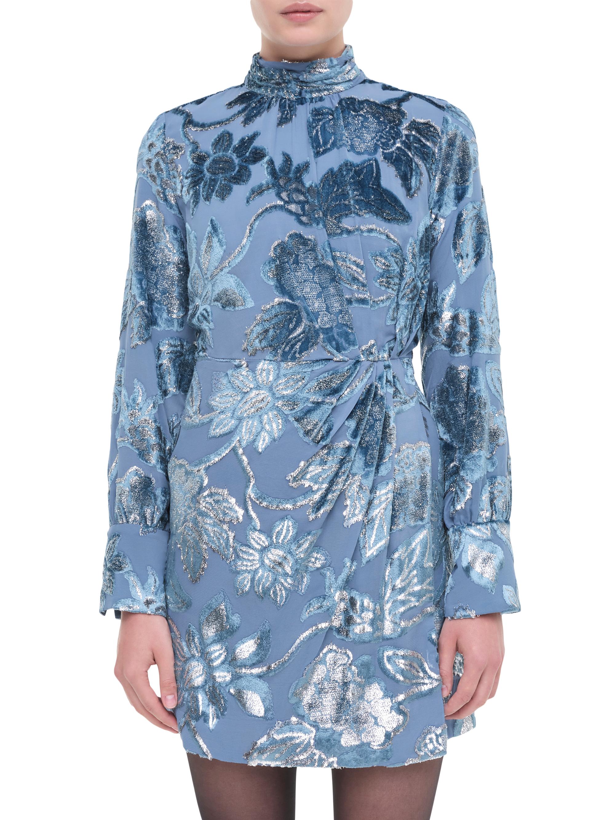 SIMKHAI Women's Halen Draped Minidress - Celestial